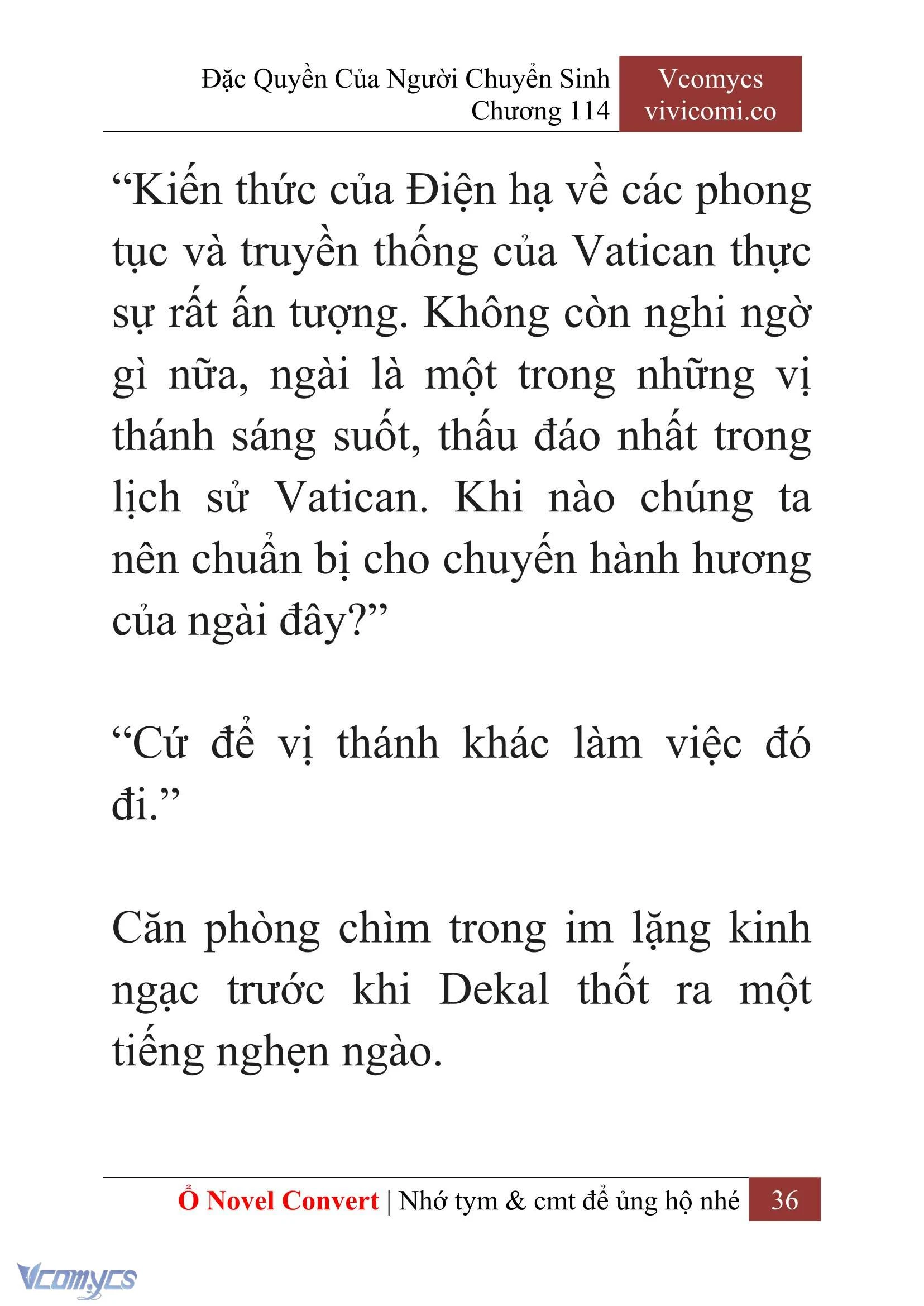 [Novel] Đặc Quyền Của Người Chuyển Sinh Chapter  114 - 38
