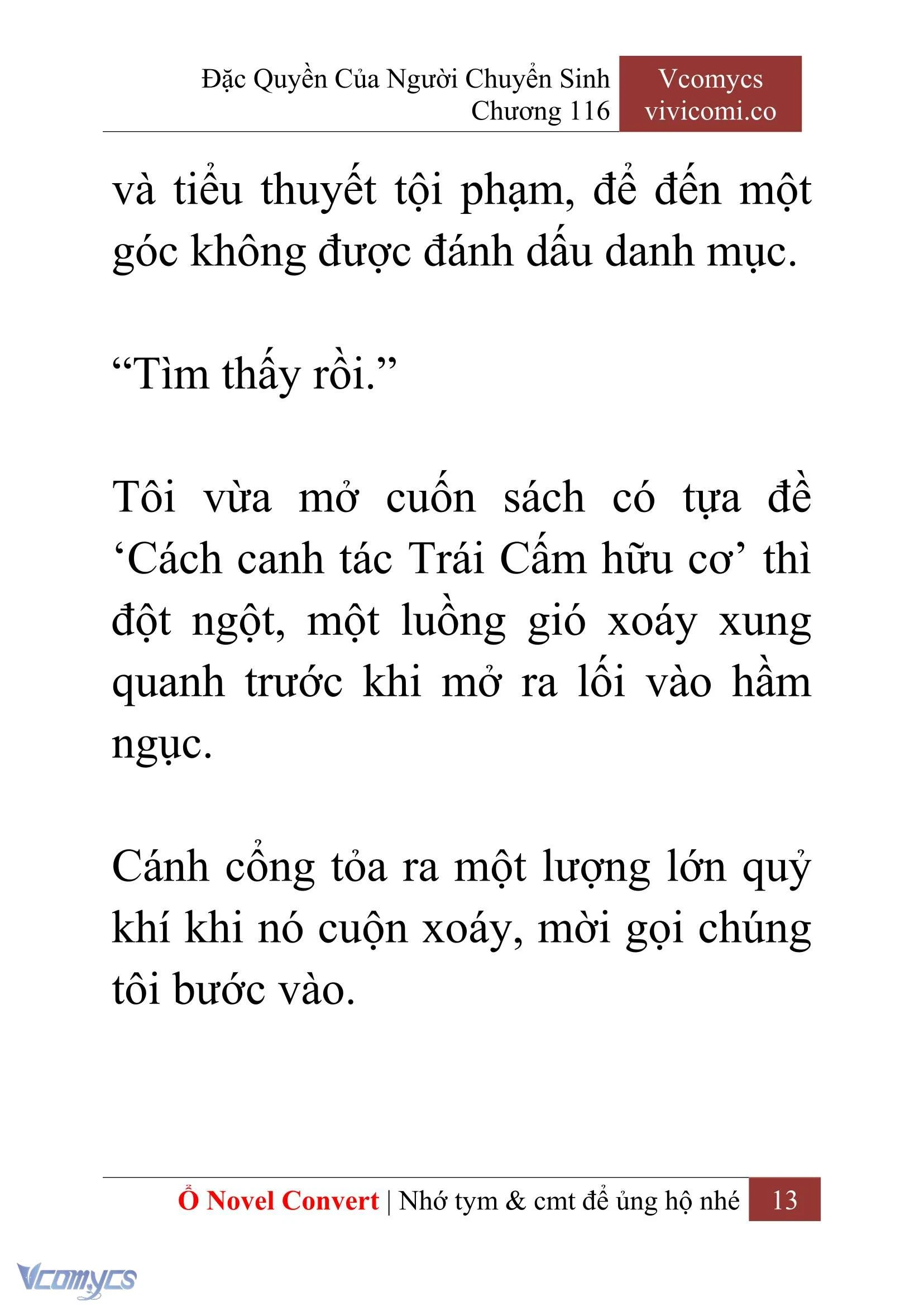 [Novel] Đặc Quyền Của Người Chuyển Sinh Chapter  116 - 15