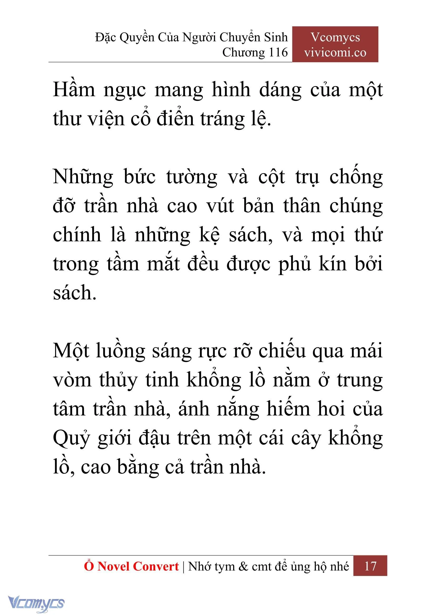 [Novel] Đặc Quyền Của Người Chuyển Sinh Chapter  116 - 19