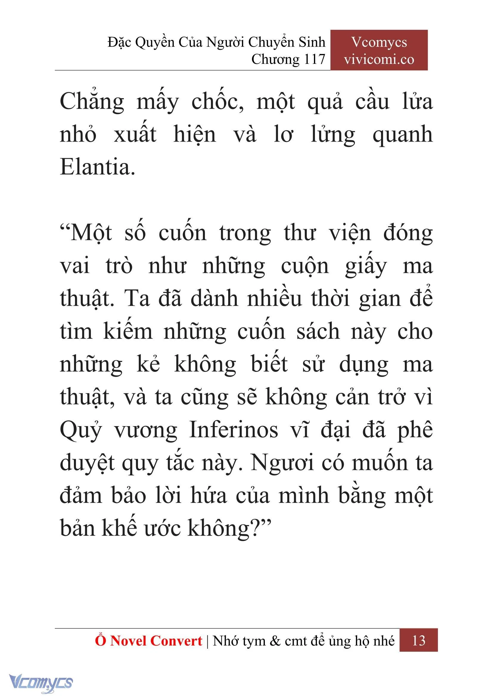 [Novel] Đặc Quyền Của Người Chuyển Sinh Chapter  117 - 15