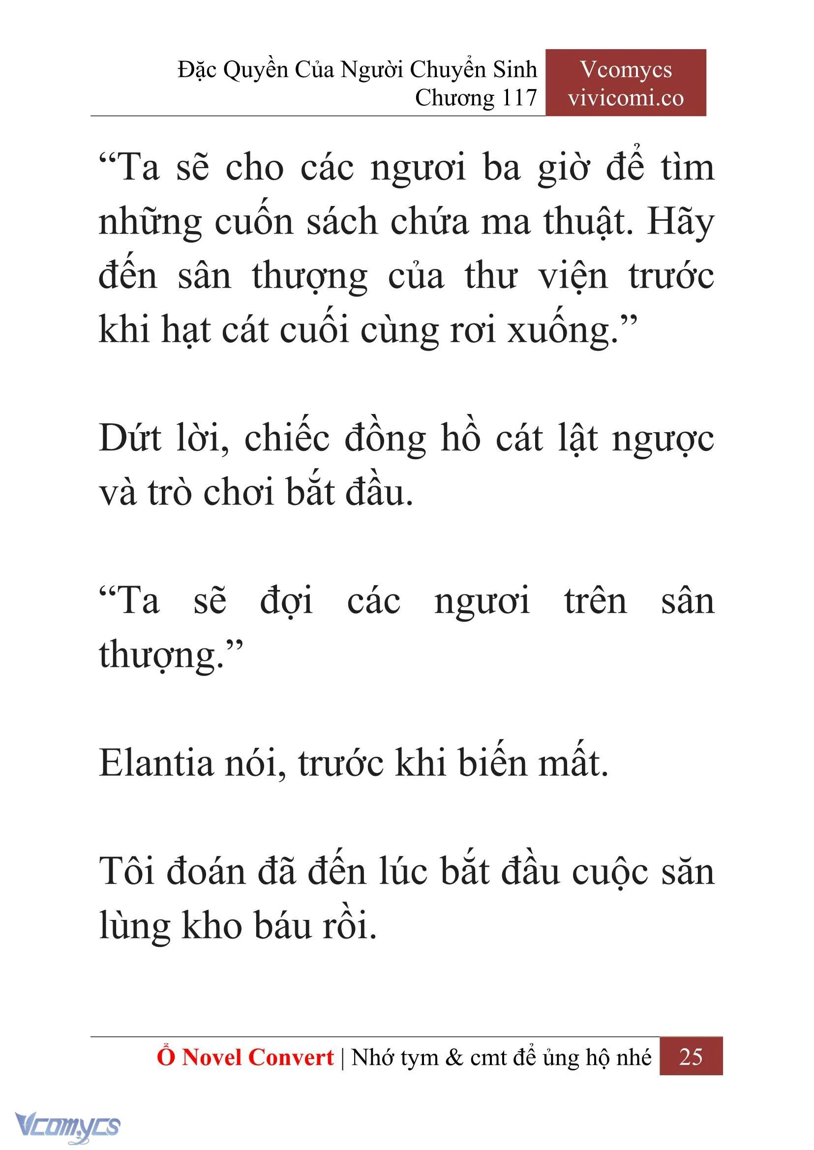 [Novel] Đặc Quyền Của Người Chuyển Sinh Chapter  117 - 27