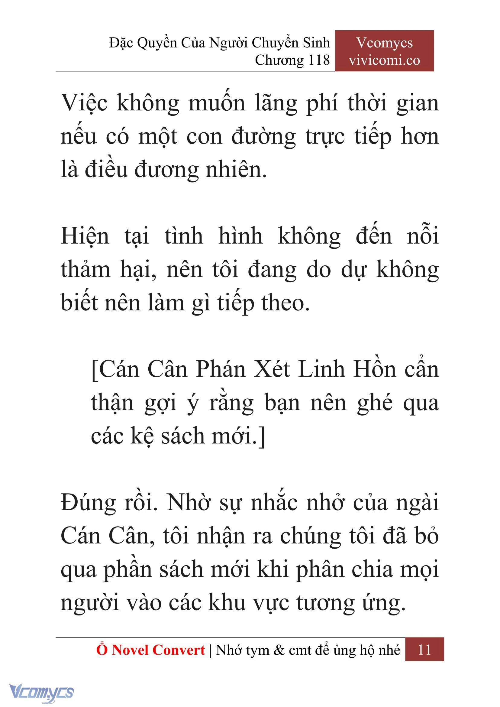 [Novel] Đặc Quyền Của Người Chuyển Sinh Chapter  118 - 13