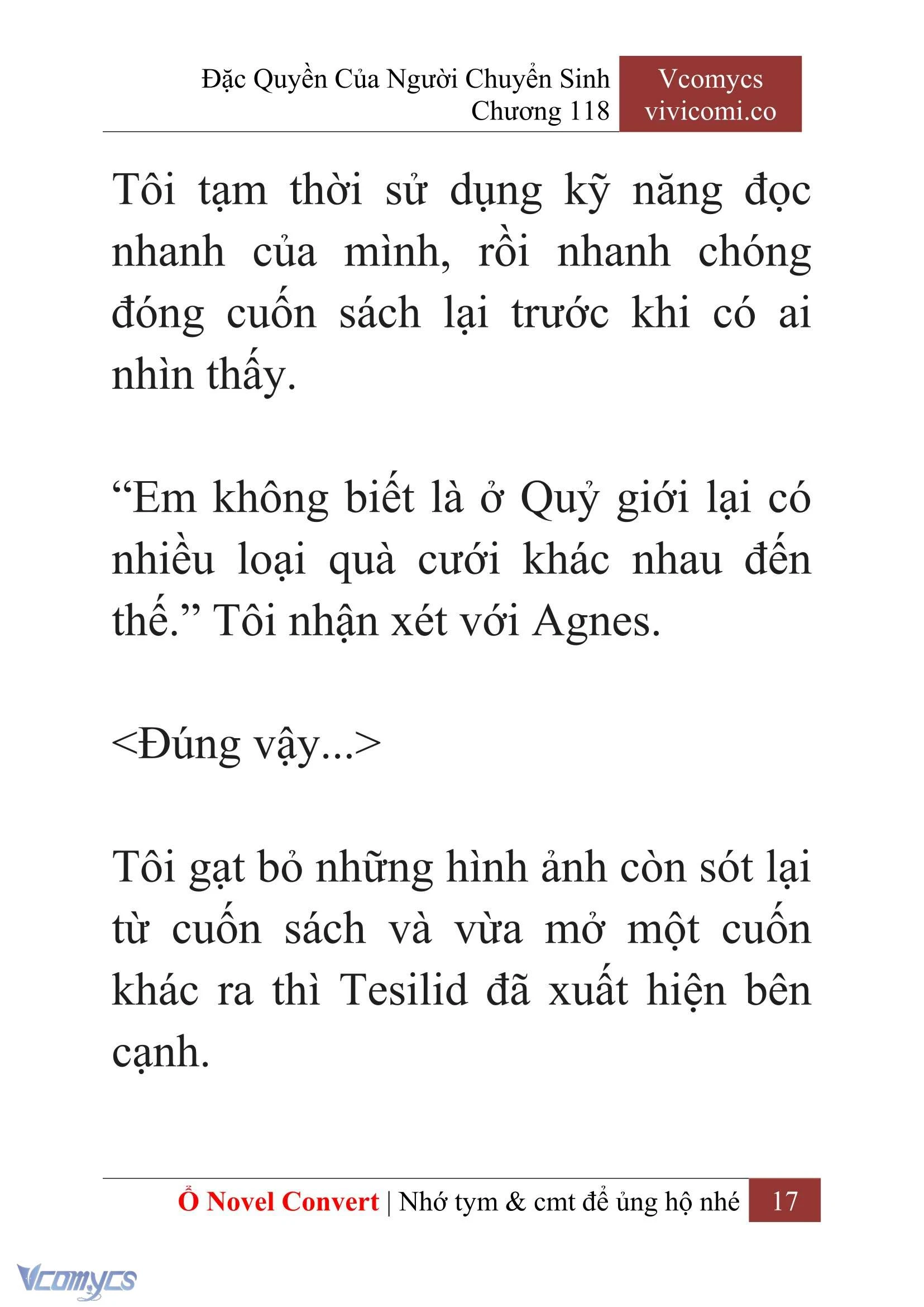 [Novel] Đặc Quyền Của Người Chuyển Sinh Chapter  118 - 19