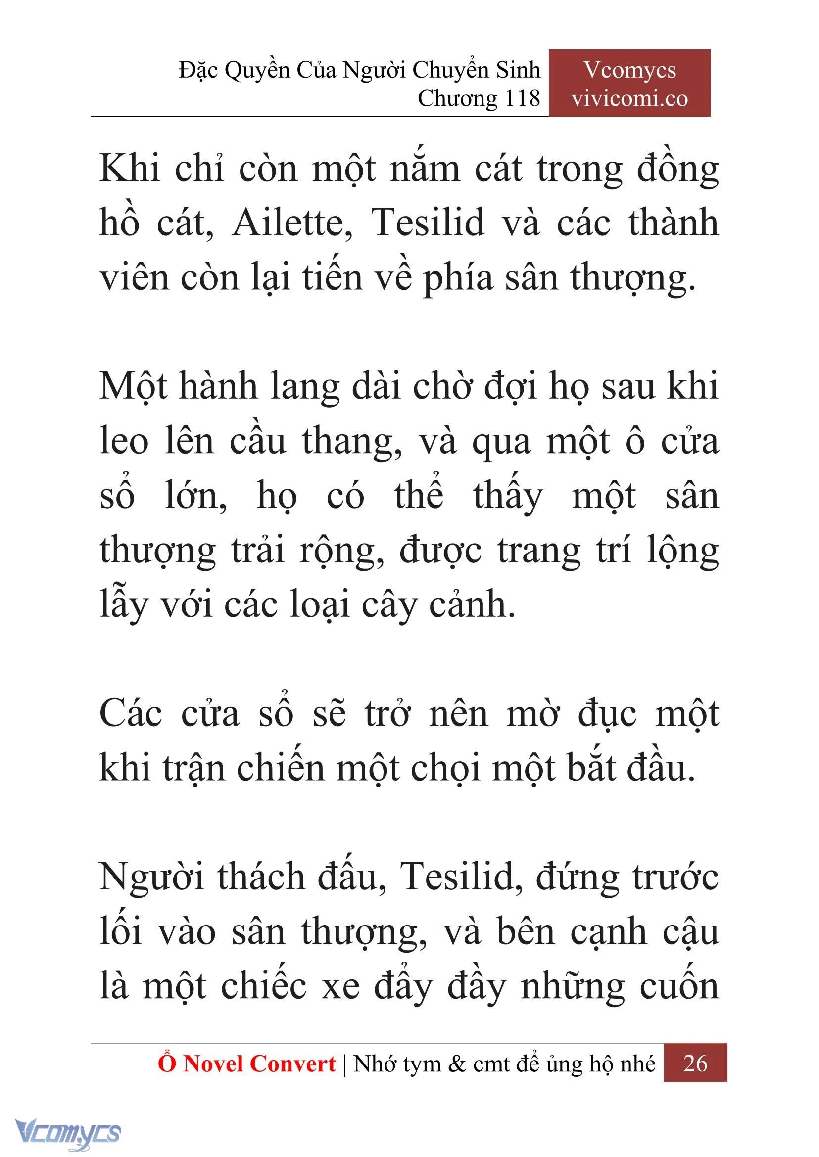 [Novel] Đặc Quyền Của Người Chuyển Sinh Chapter  118 - 28