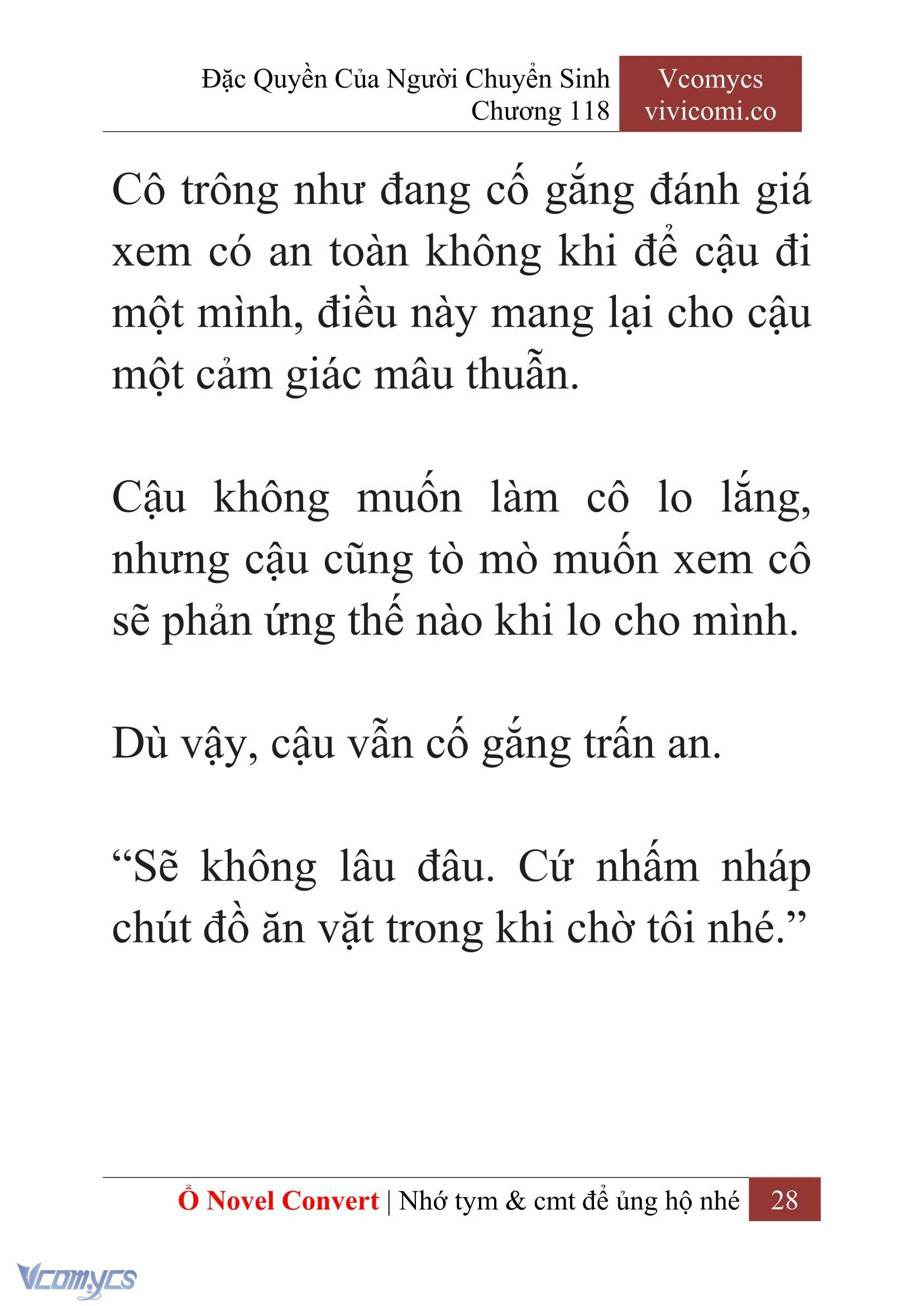 [Novel] Đặc Quyền Của Người Chuyển Sinh Chapter  118 - 30