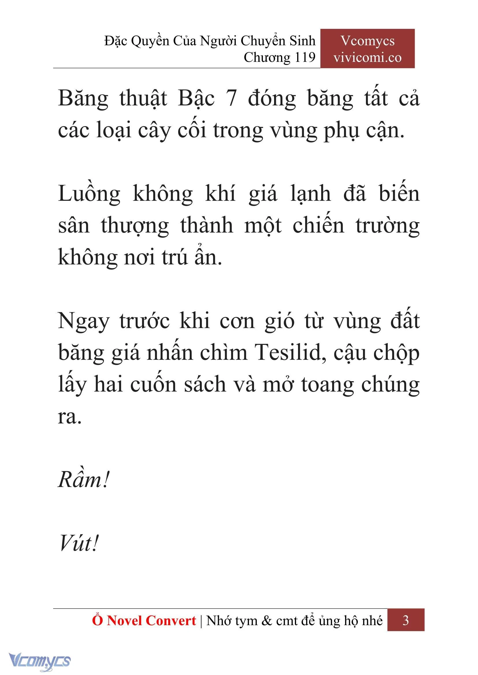 [Novel] Đặc Quyền Của Người Chuyển Sinh Chapter  119 - 5