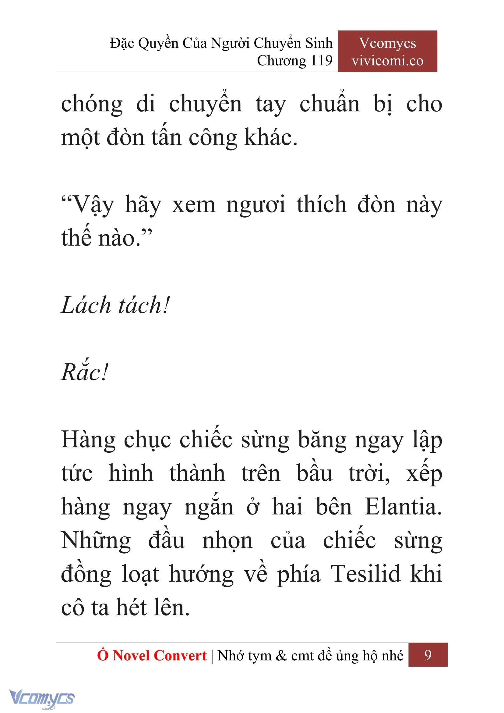 [Novel] Đặc Quyền Của Người Chuyển Sinh Chapter  119 - 11