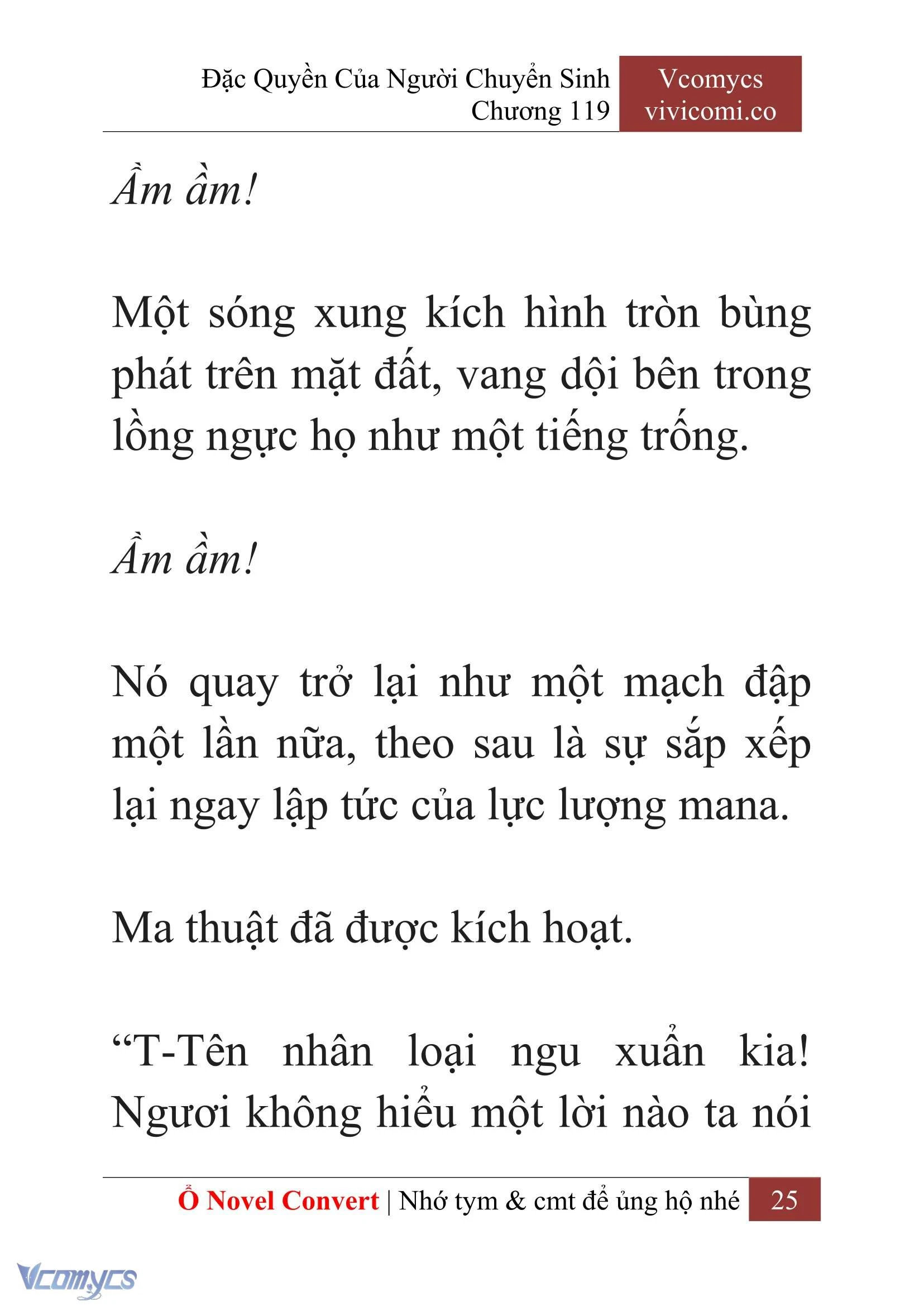 [Novel] Đặc Quyền Của Người Chuyển Sinh Chapter  119 - 27