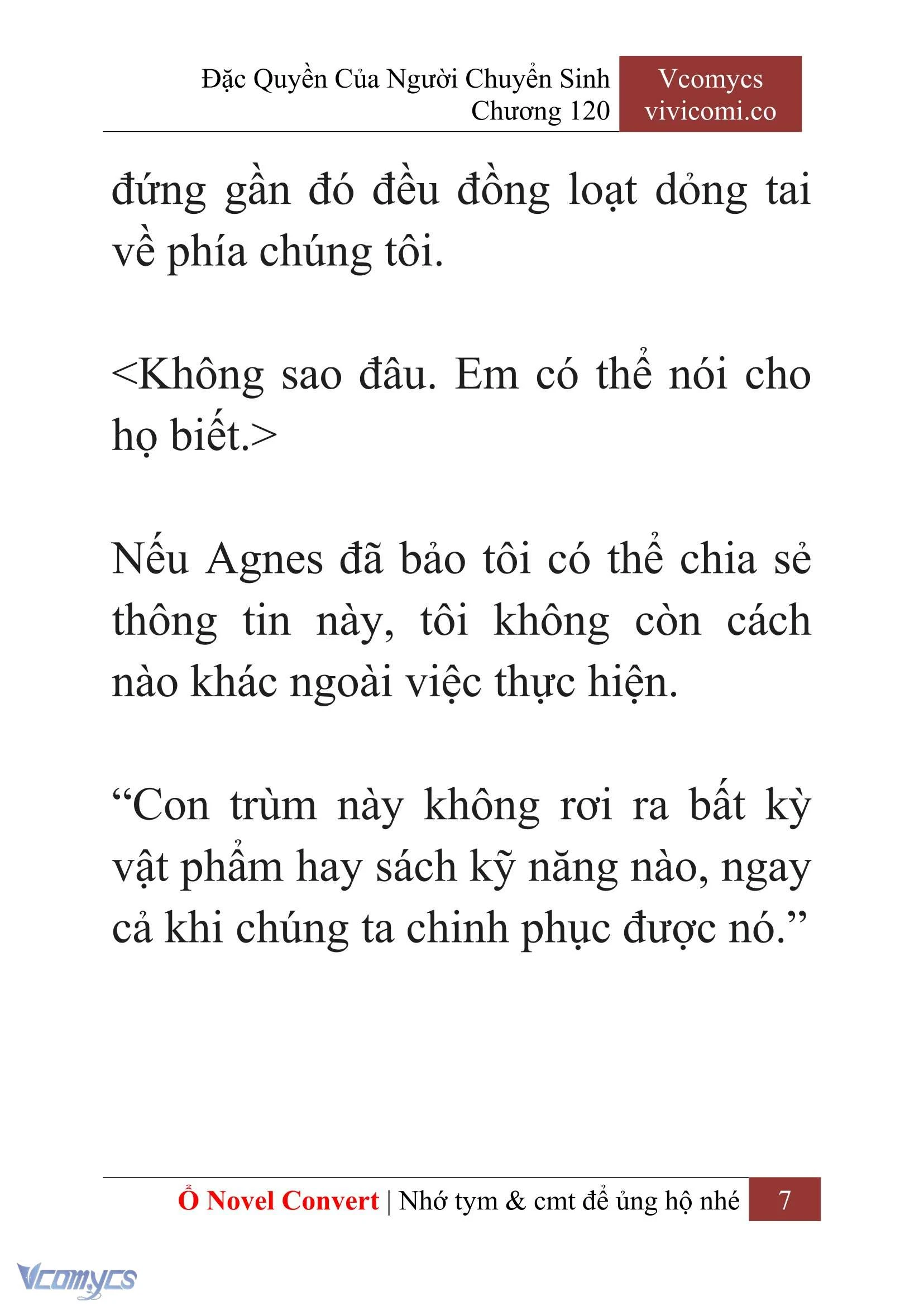 [Novel] Đặc Quyền Của Người Chuyển Sinh Chapter  120 - 9