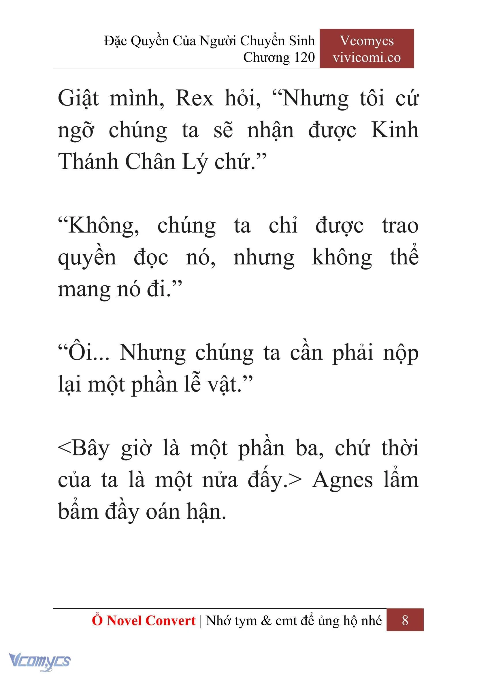 [Novel] Đặc Quyền Của Người Chuyển Sinh Chapter  120 - 10