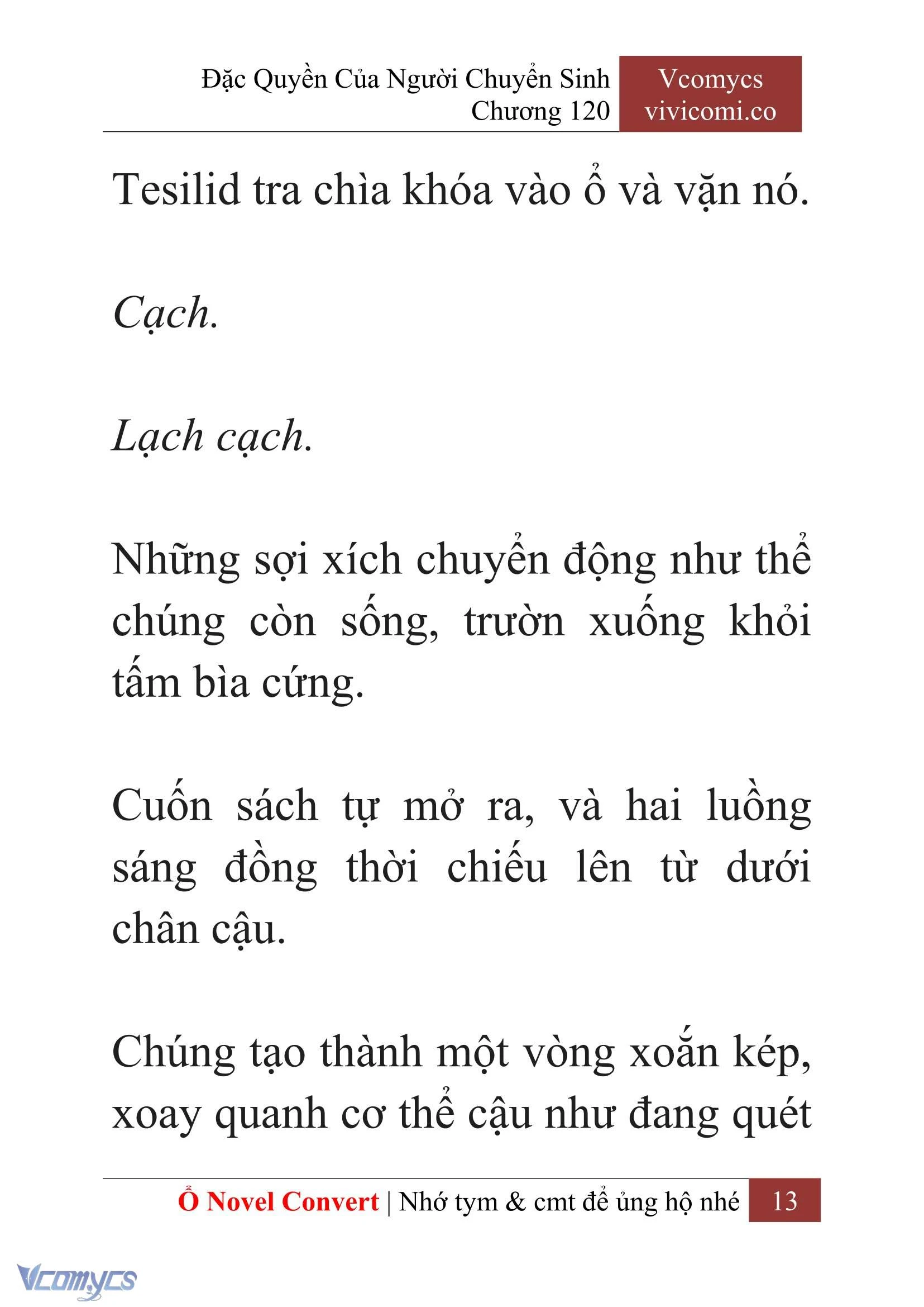 [Novel] Đặc Quyền Của Người Chuyển Sinh Chapter  120 - 15