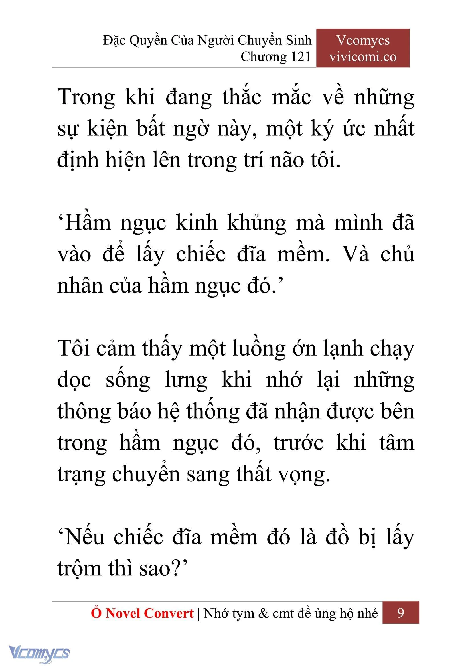 [Novel] Đặc Quyền Của Người Chuyển Sinh Chapter  121 - 11
