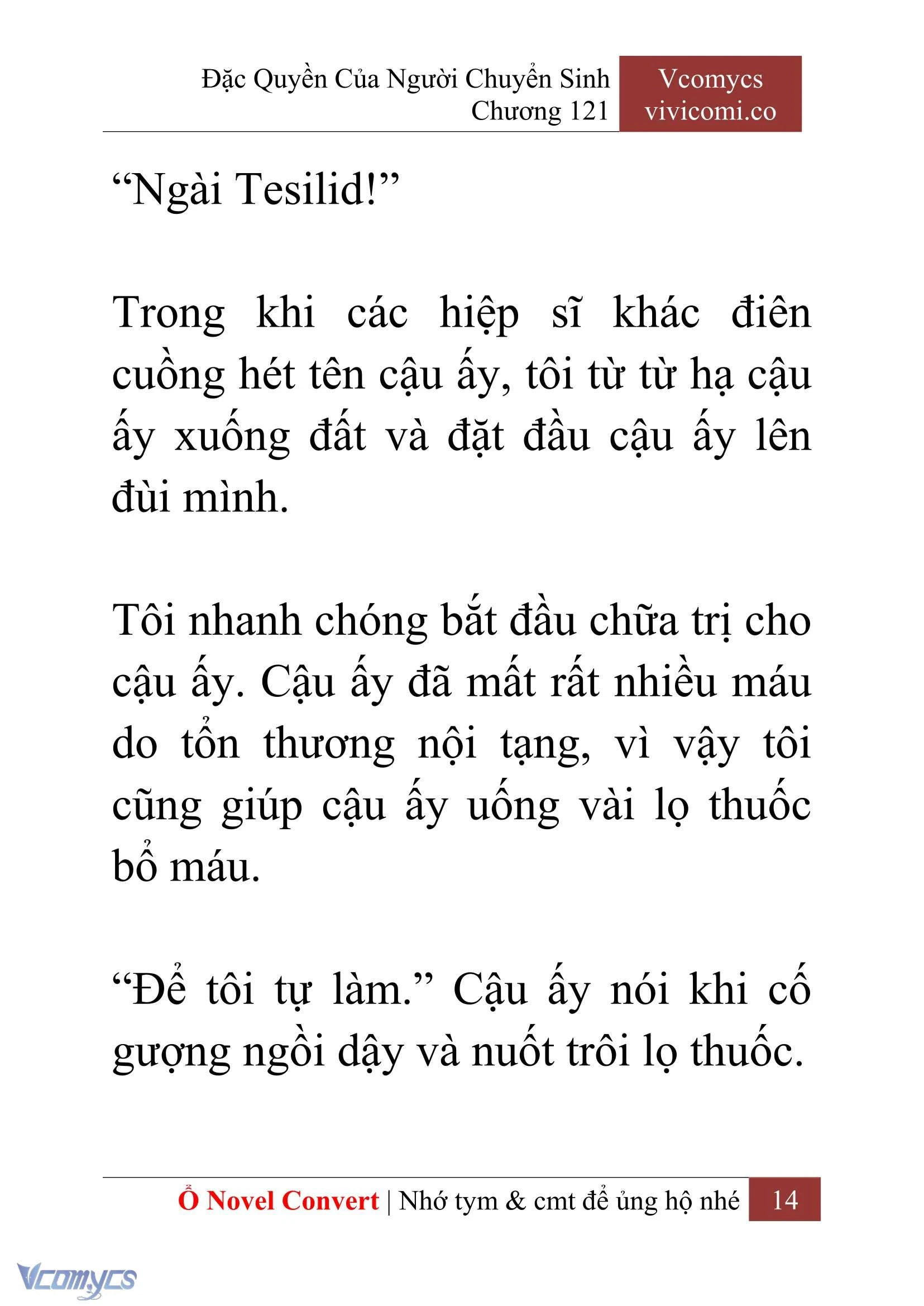 [Novel] Đặc Quyền Của Người Chuyển Sinh Chapter  121 - 16