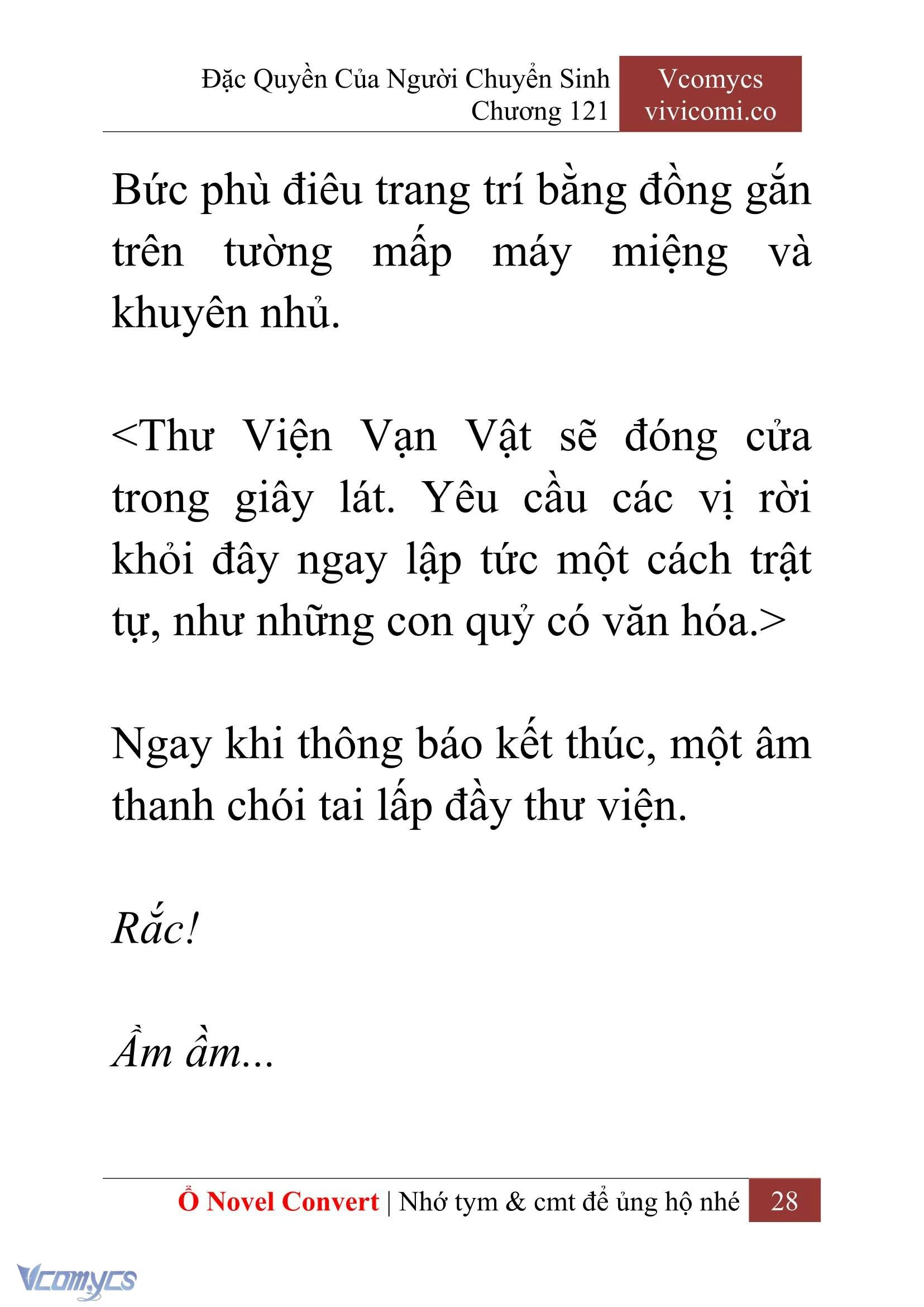 [Novel] Đặc Quyền Của Người Chuyển Sinh Chapter  121 - 30