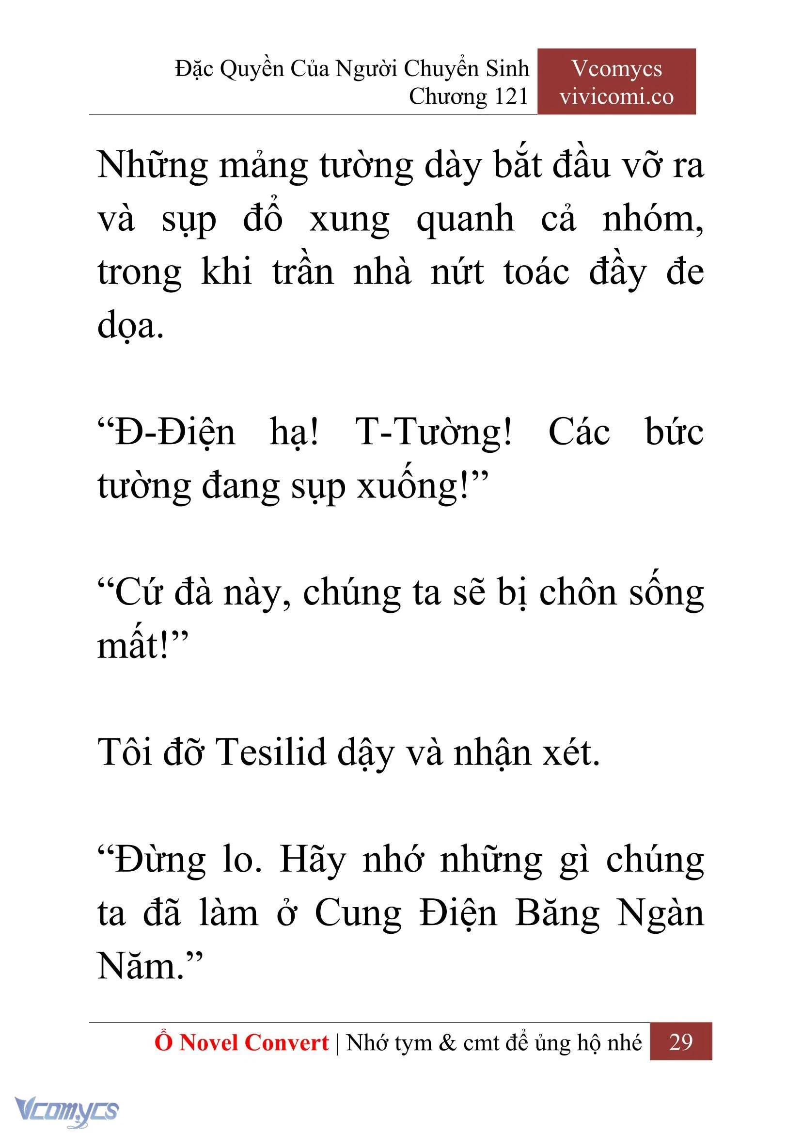 [Novel] Đặc Quyền Của Người Chuyển Sinh Chapter  121 - 31