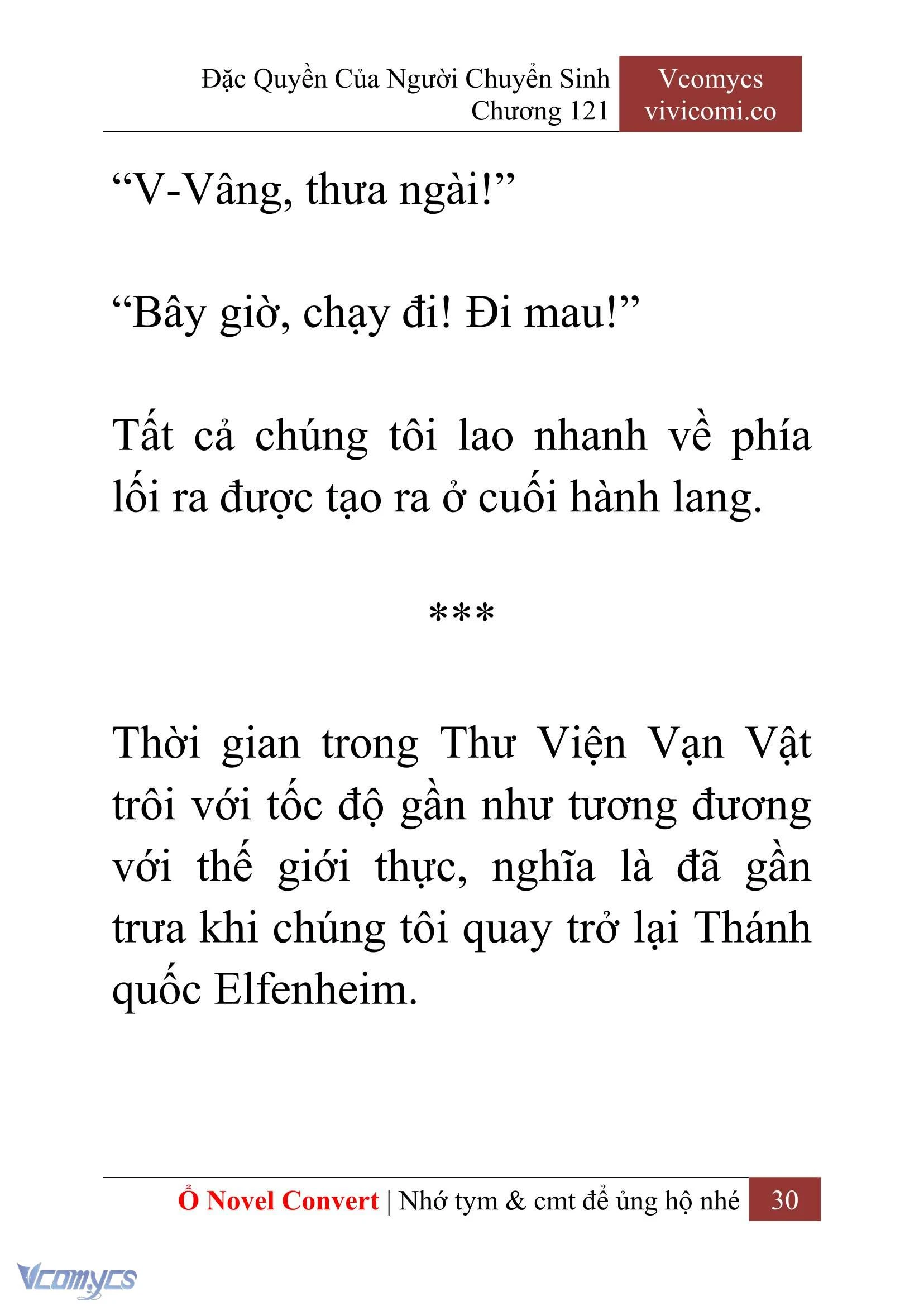 [Novel] Đặc Quyền Của Người Chuyển Sinh Chapter  121 - 32