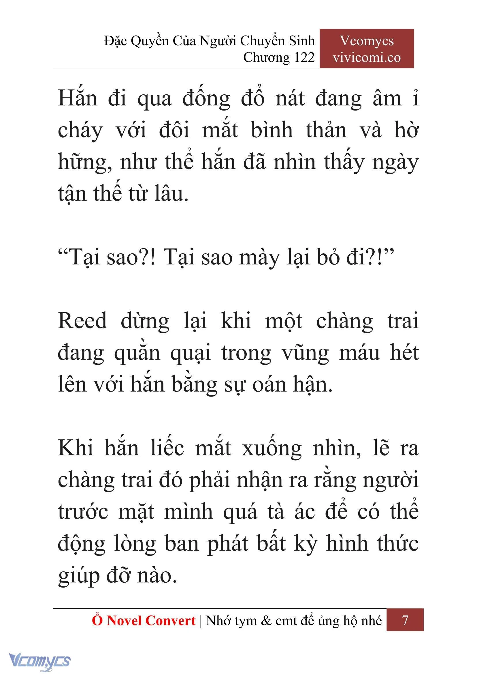 [Novel] Đặc Quyền Của Người Chuyển Sinh Chapter  122 - 9