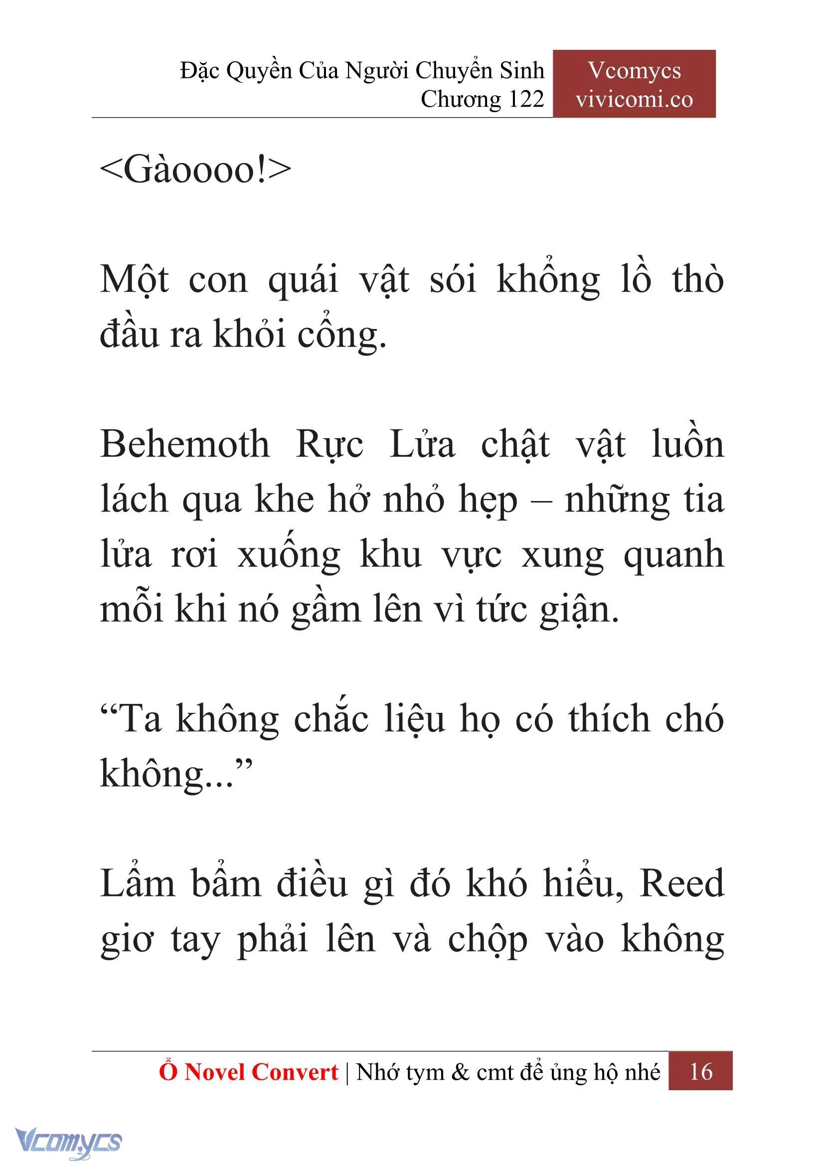[Novel] Đặc Quyền Của Người Chuyển Sinh Chapter  122 - 18