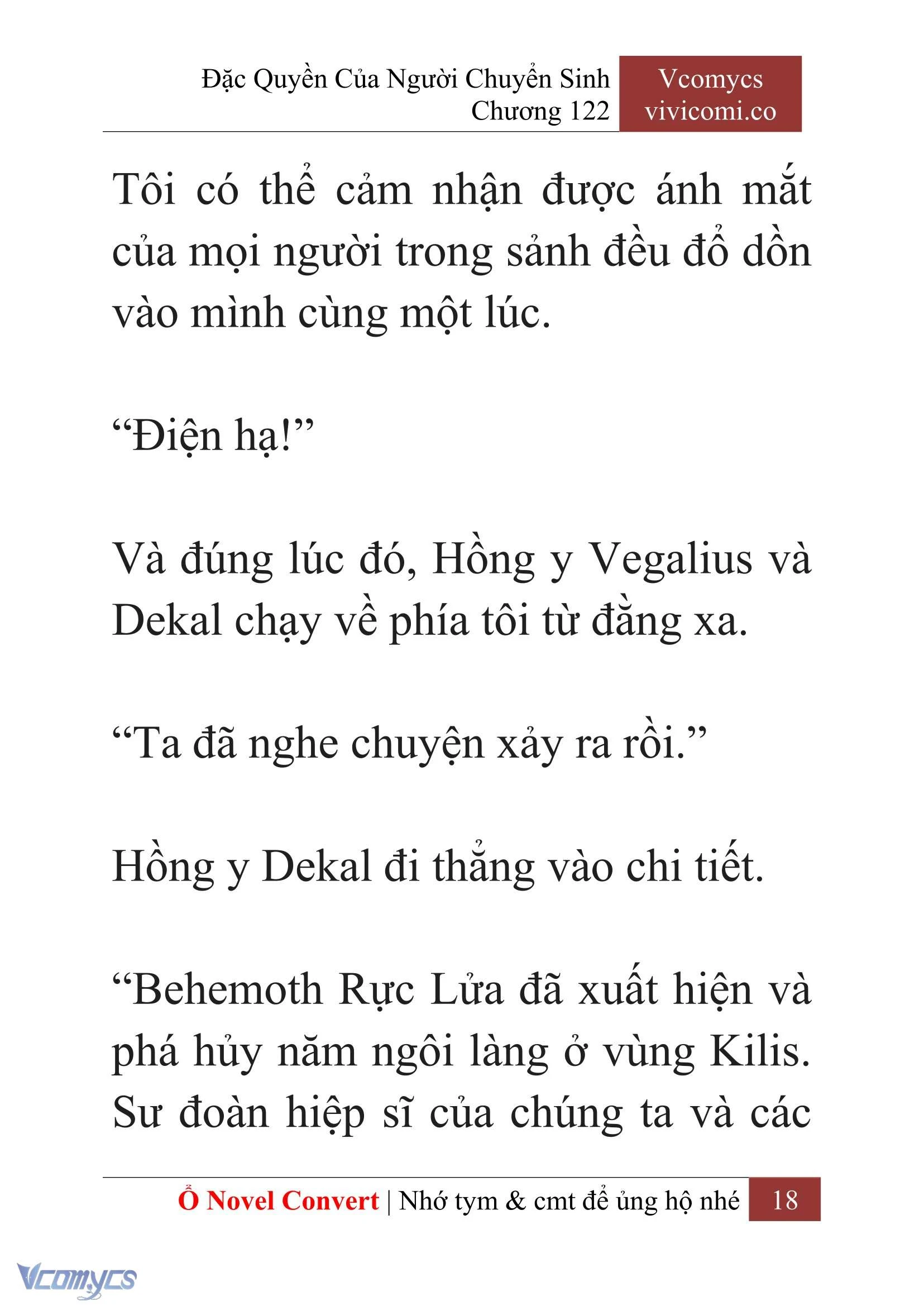 [Novel] Đặc Quyền Của Người Chuyển Sinh Chapter  122 - 20