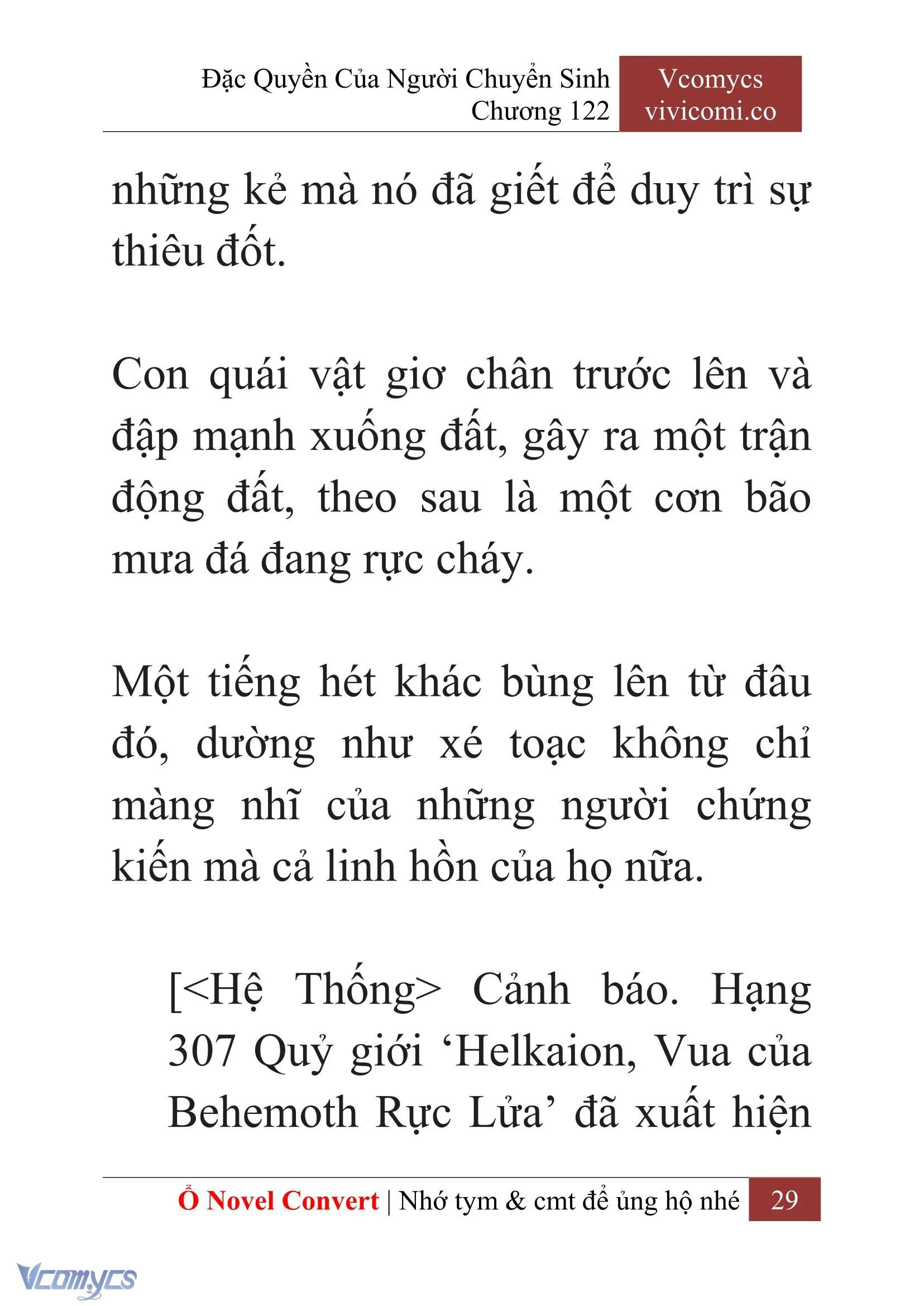 [Novel] Đặc Quyền Của Người Chuyển Sinh Chapter  122 - 31