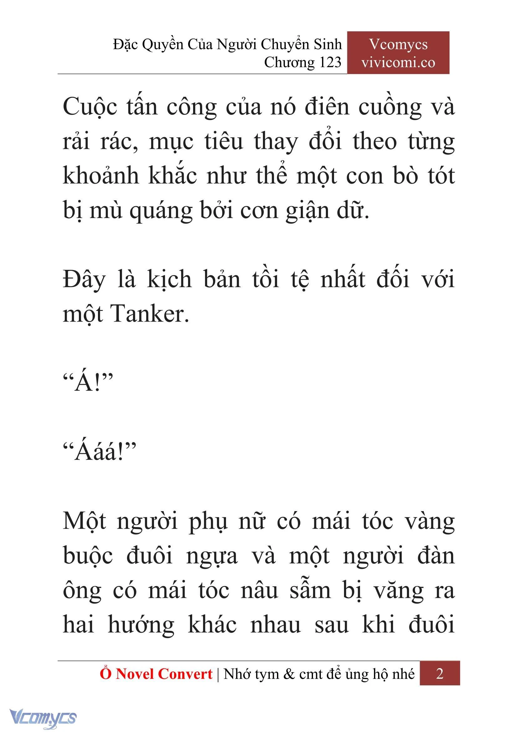 [Novel] Đặc Quyền Của Người Chuyển Sinh Chapter  123 - 4