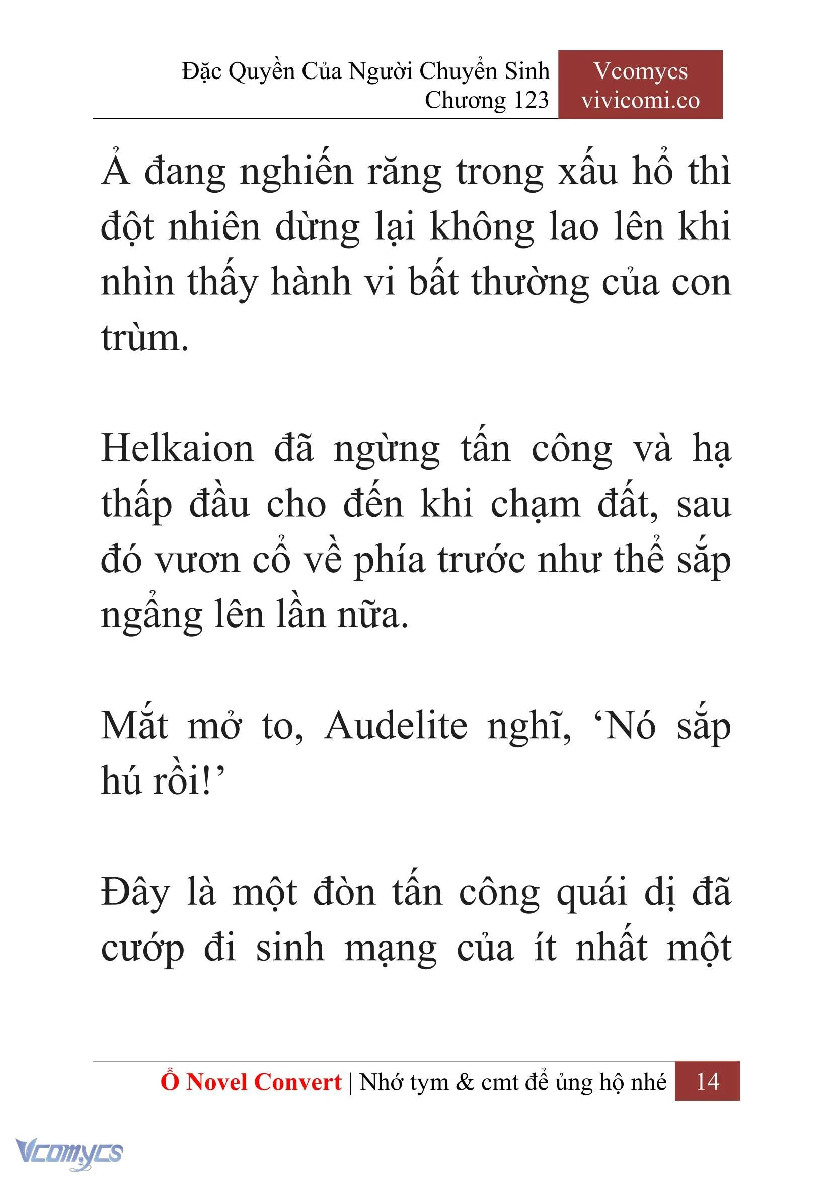 [Novel] Đặc Quyền Của Người Chuyển Sinh Chapter  123 - 16