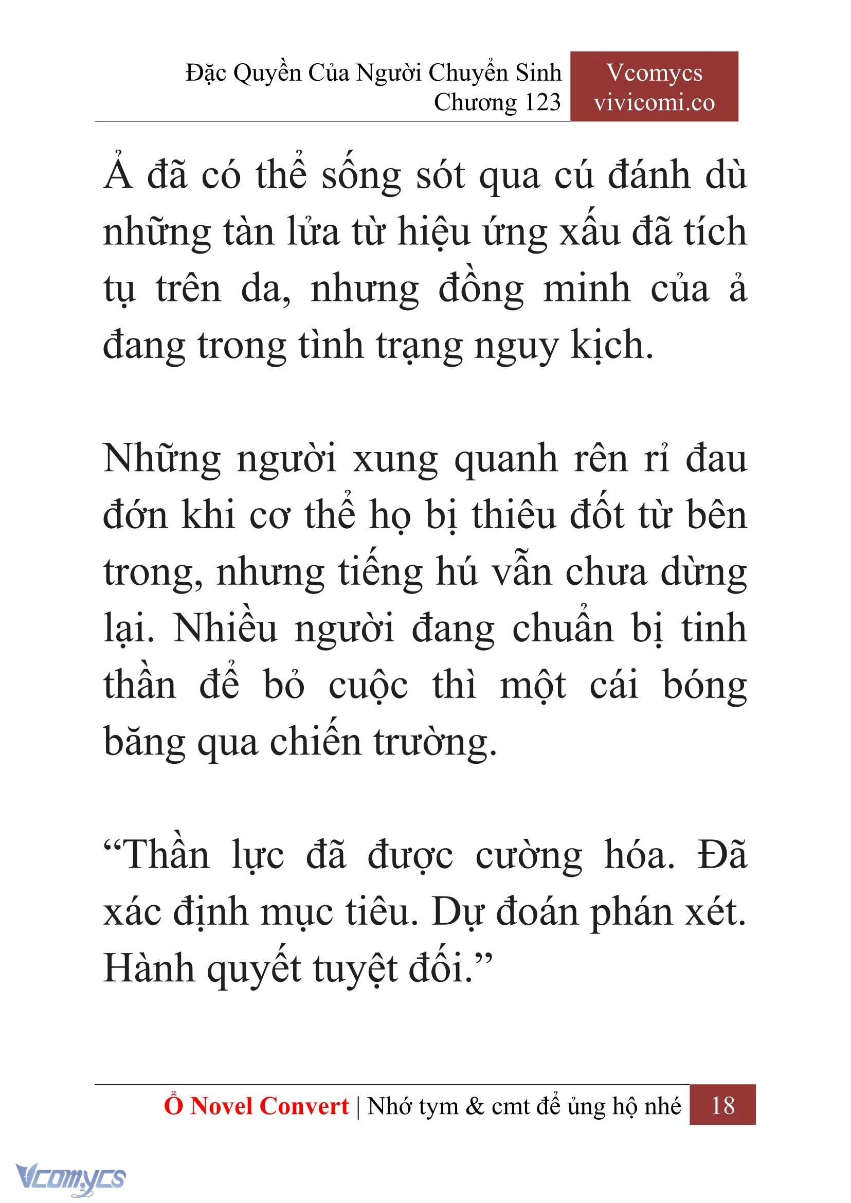 [Novel] Đặc Quyền Của Người Chuyển Sinh Chapter  123 - 20