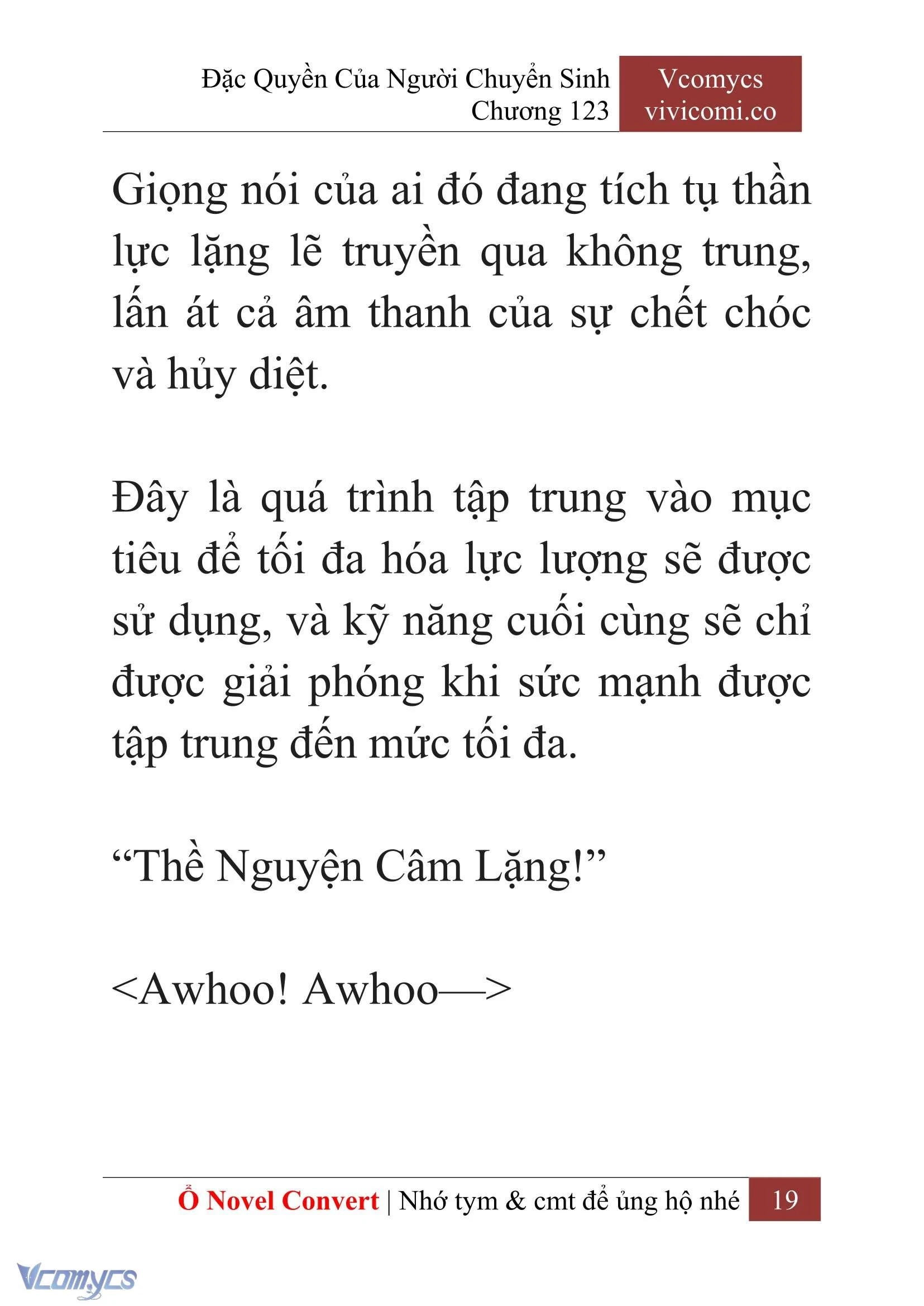 [Novel] Đặc Quyền Của Người Chuyển Sinh Chapter  123 - 21