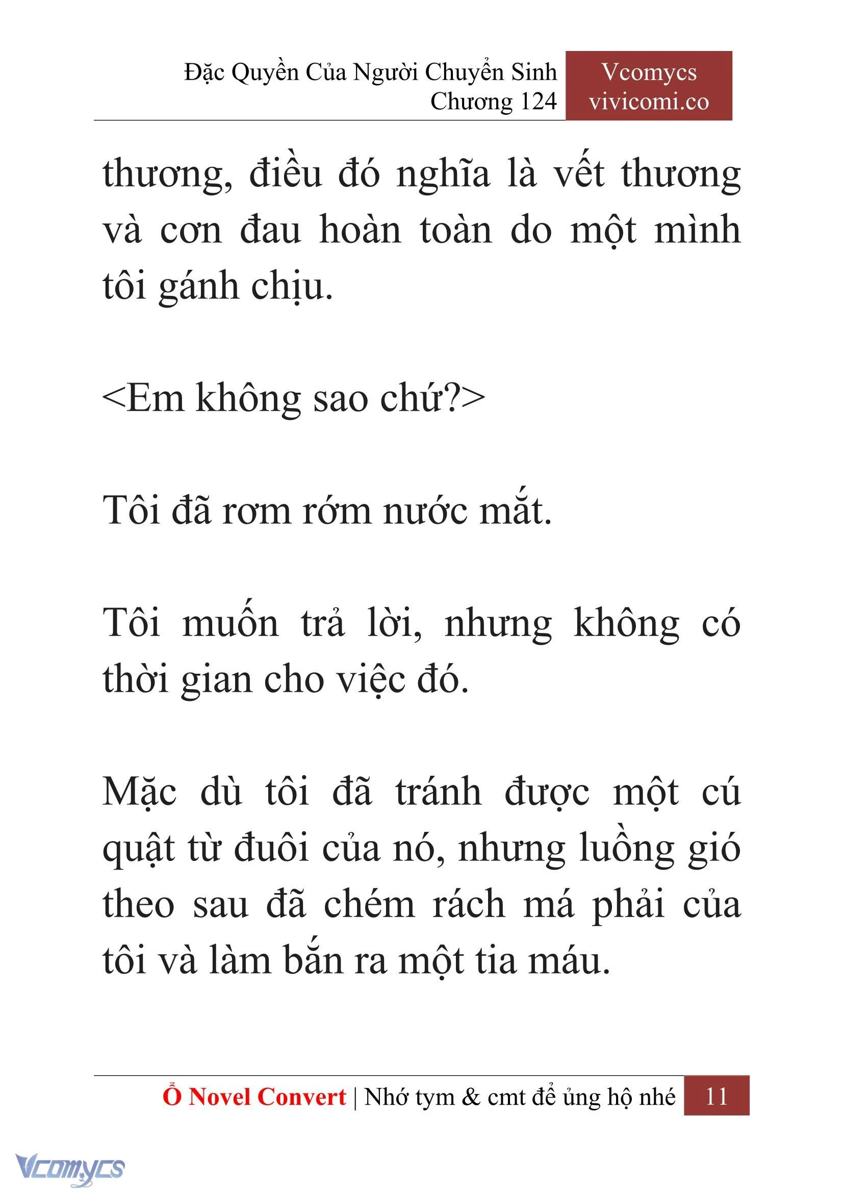 [Novel] Đặc Quyền Của Người Chuyển Sinh Chapter  124 - 13
