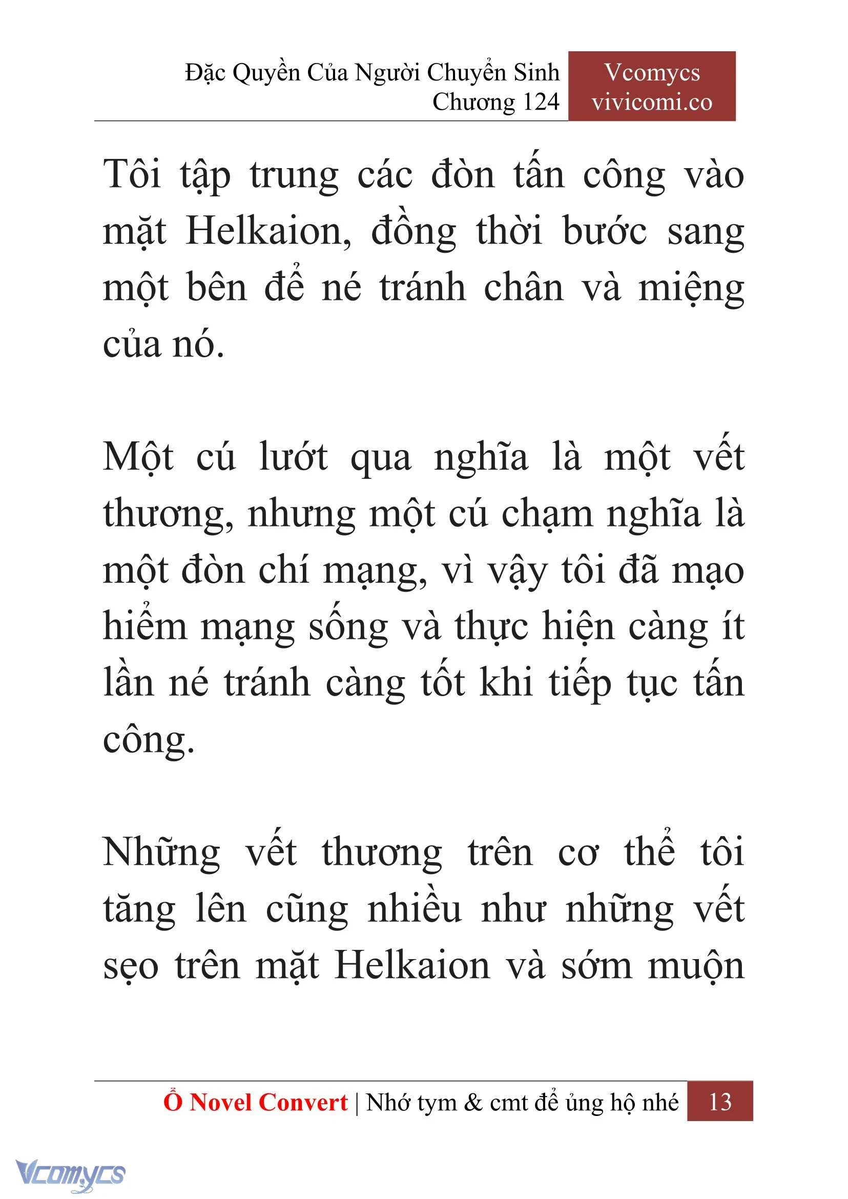 [Novel] Đặc Quyền Của Người Chuyển Sinh Chapter  124 - 15