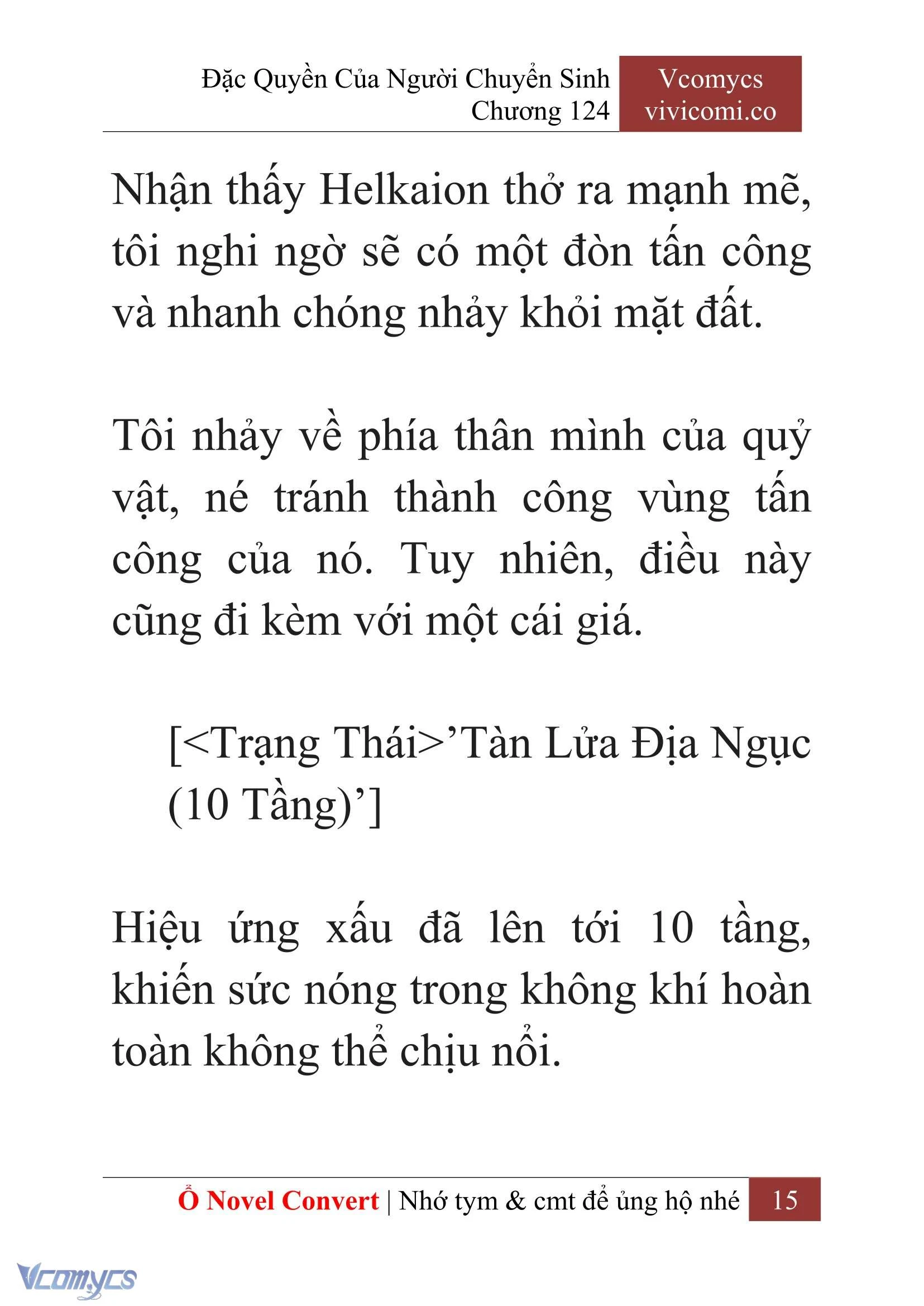 [Novel] Đặc Quyền Của Người Chuyển Sinh Chapter  124 - 17