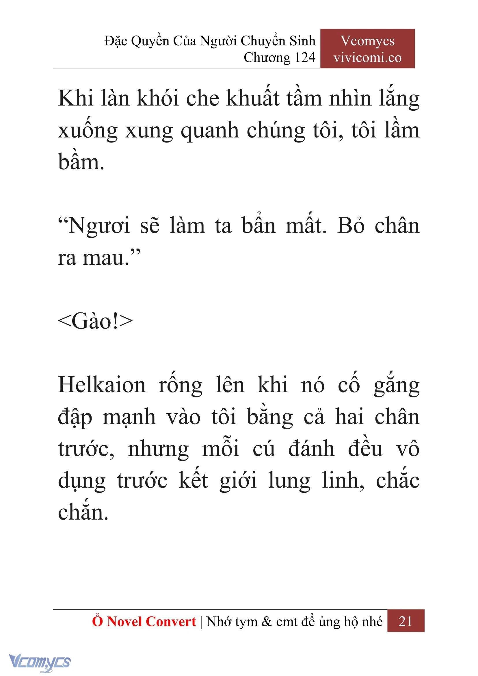 [Novel] Đặc Quyền Của Người Chuyển Sinh Chapter  124 - 23