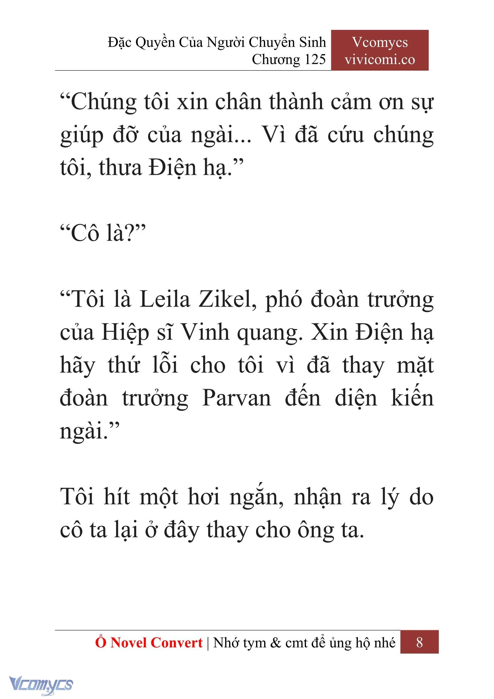 [Novel] Đặc Quyền Của Người Chuyển Sinh Chapter  125 - 10