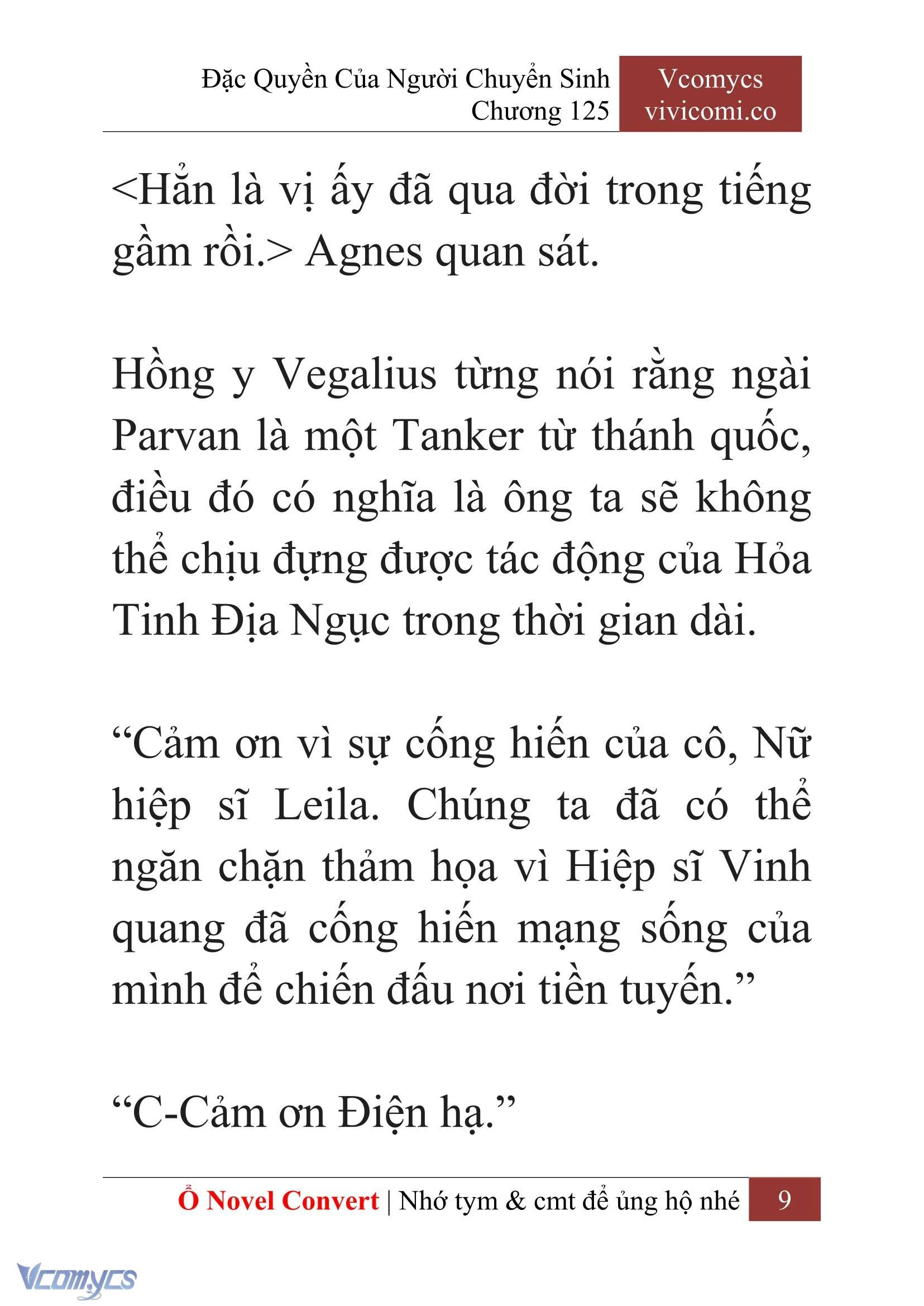 [Novel] Đặc Quyền Của Người Chuyển Sinh Chapter  125 - 11