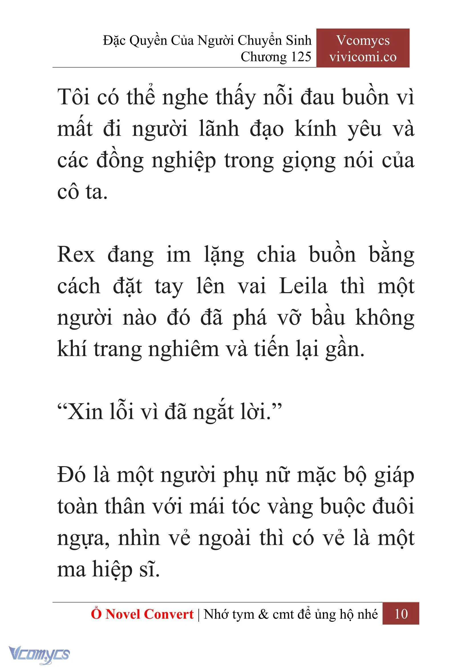 [Novel] Đặc Quyền Của Người Chuyển Sinh Chapter  125 - 12