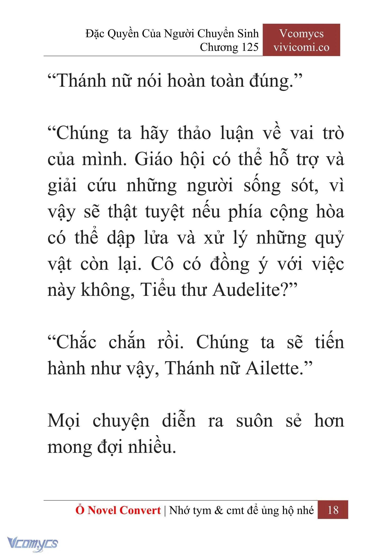 [Novel] Đặc Quyền Của Người Chuyển Sinh Chapter  125 - 20