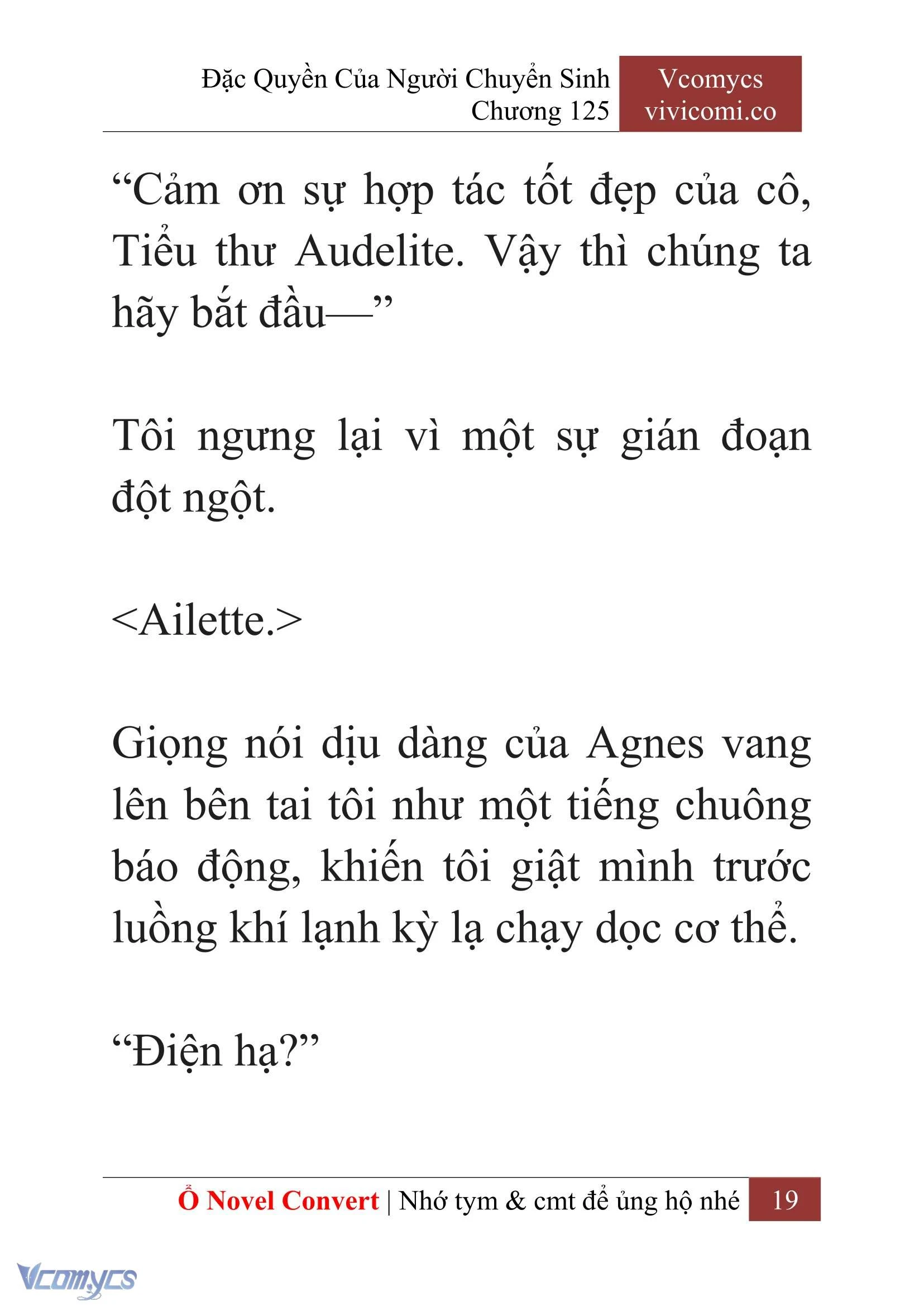 [Novel] Đặc Quyền Của Người Chuyển Sinh Chapter  125 - 21