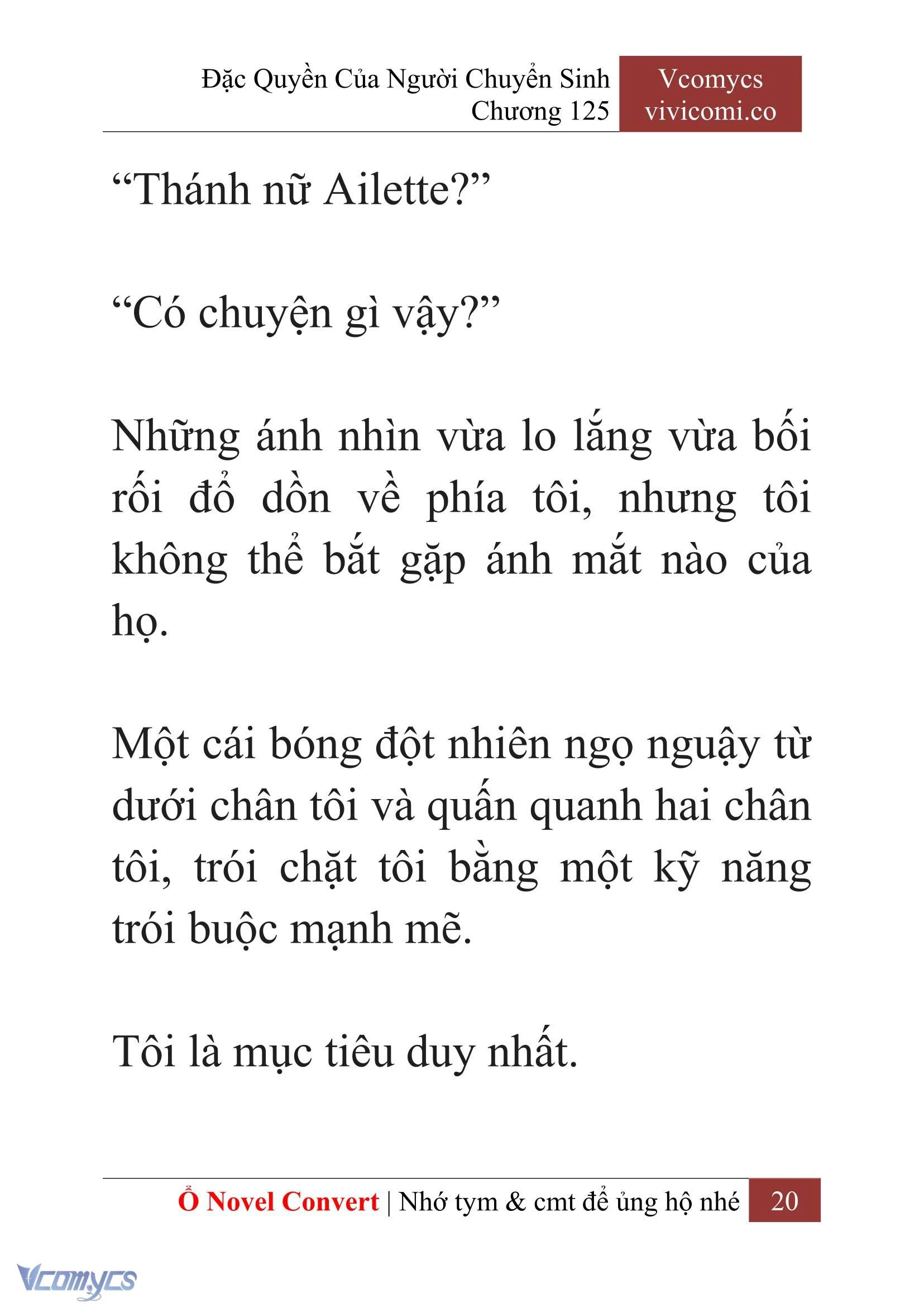 [Novel] Đặc Quyền Của Người Chuyển Sinh Chapter  125 - 22