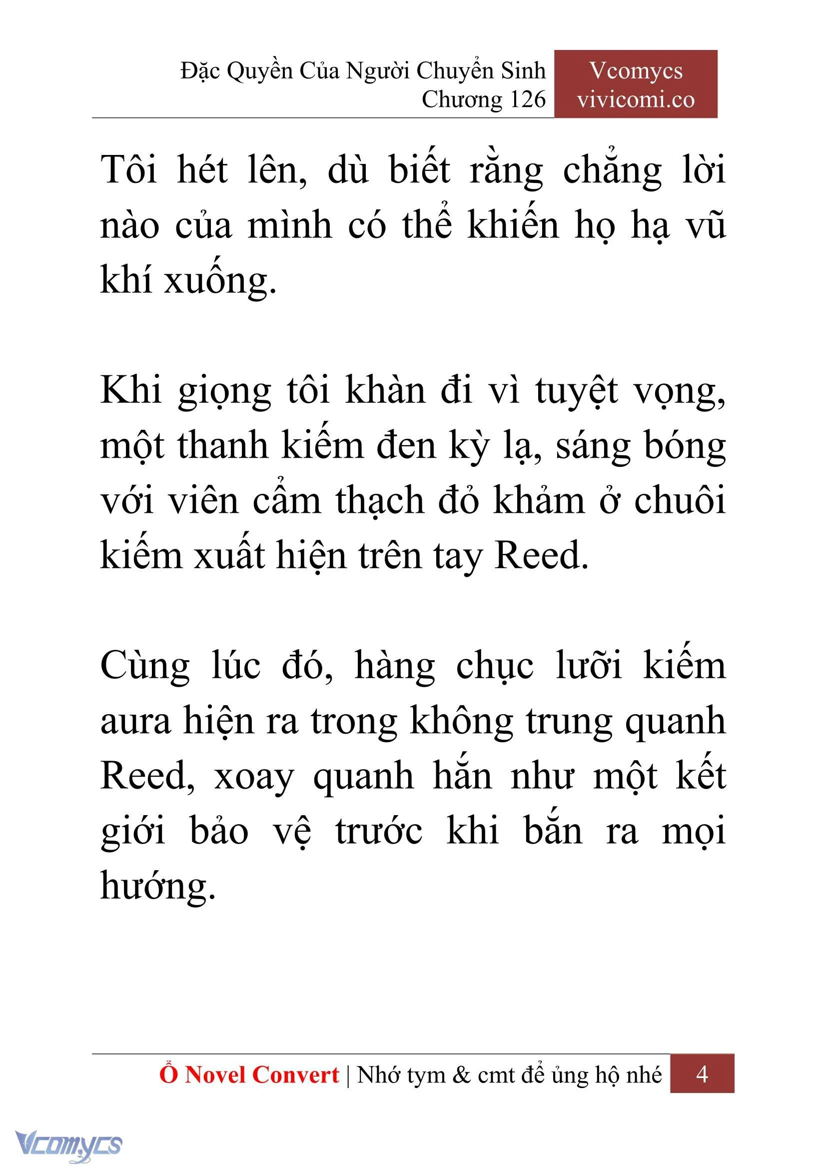 [Novel] Đặc Quyền Của Người Chuyển Sinh Chapter  126 - 6