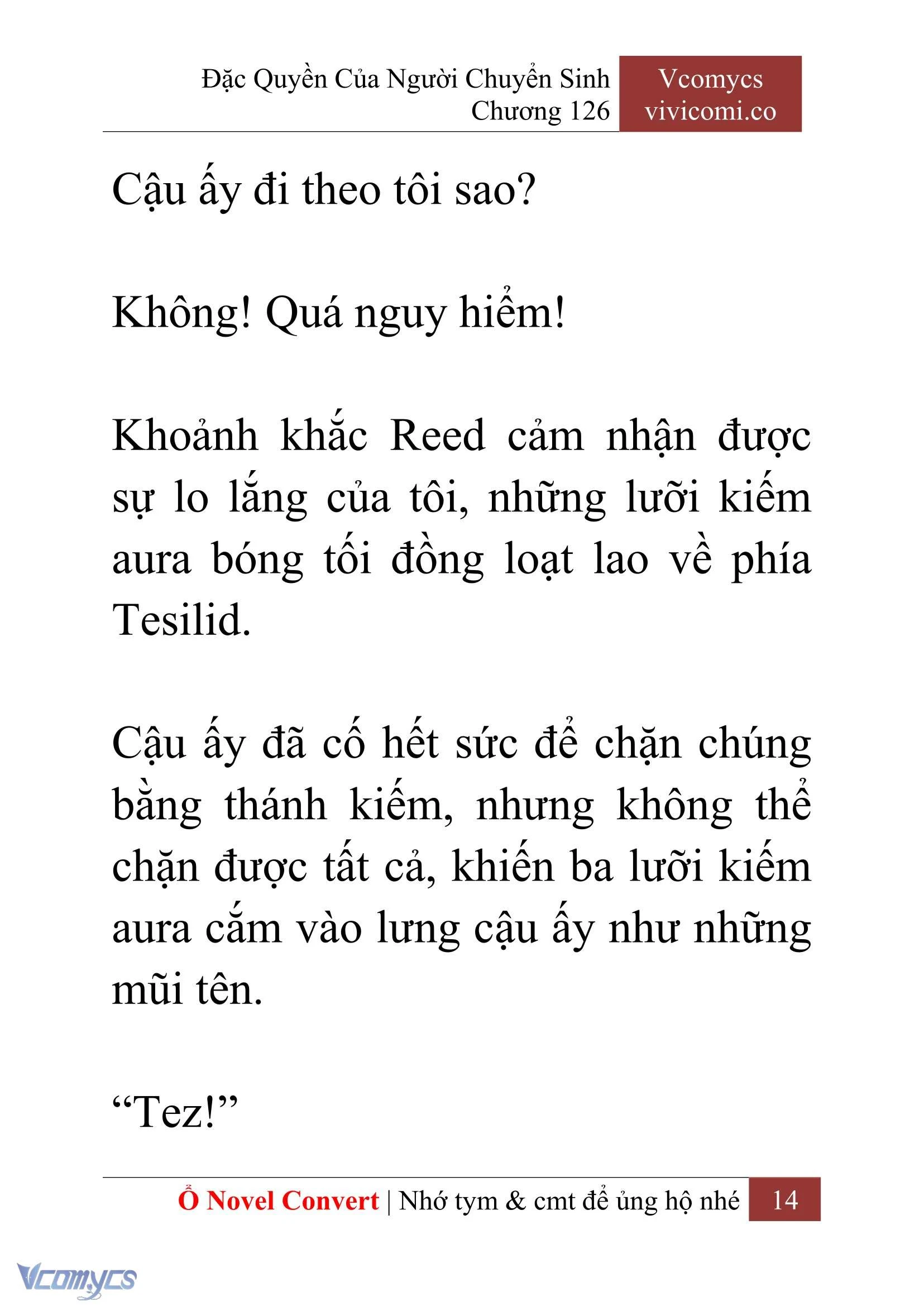 [Novel] Đặc Quyền Của Người Chuyển Sinh Chapter  126 - 16