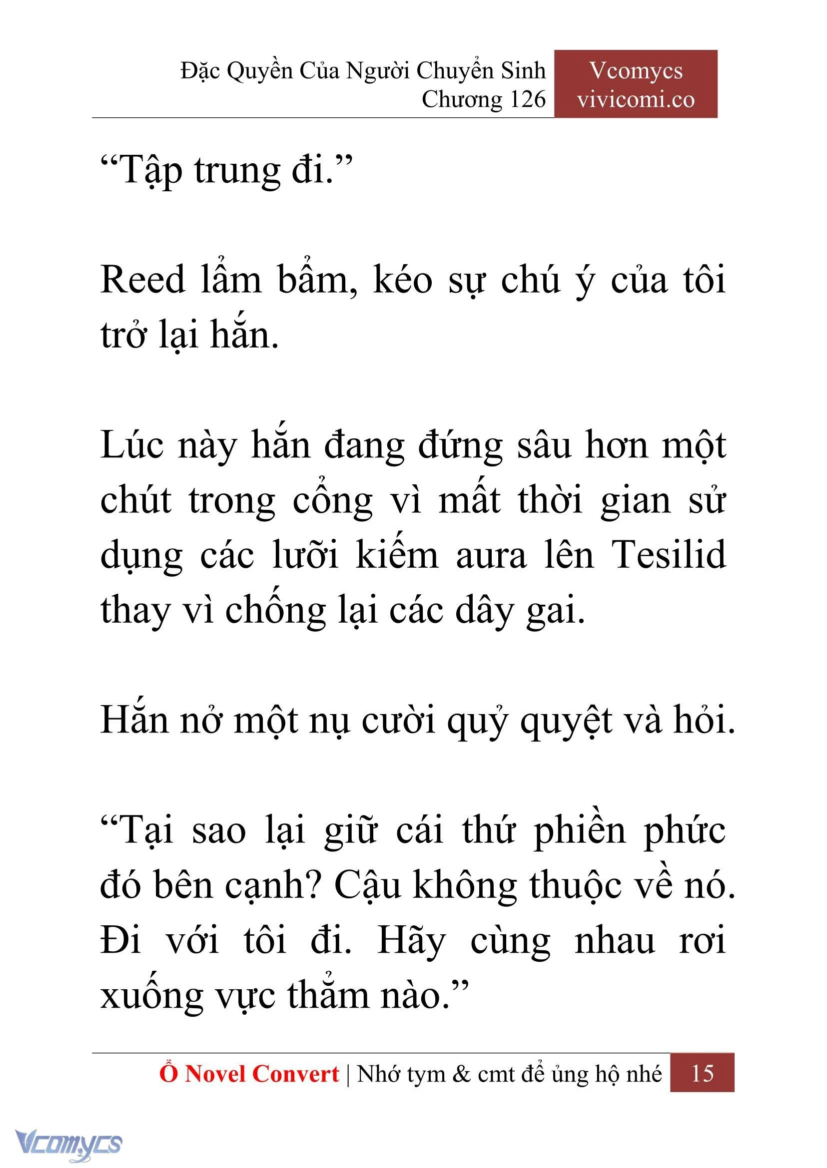 [Novel] Đặc Quyền Của Người Chuyển Sinh Chapter  126 - 17