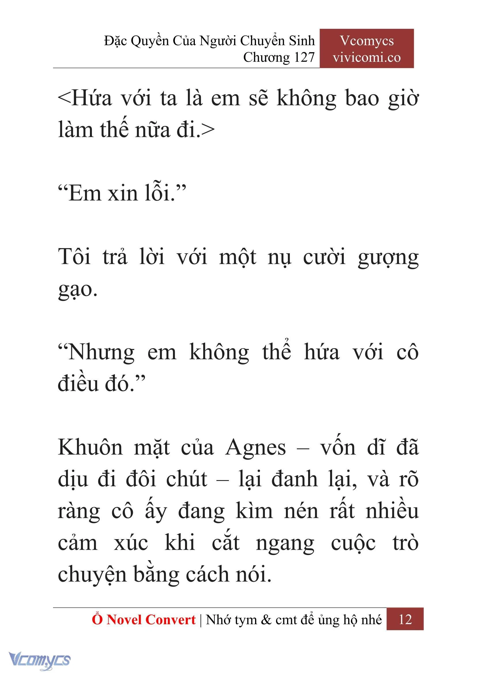 [Novel] Đặc Quyền Của Người Chuyển Sinh Chapter  127 - 14