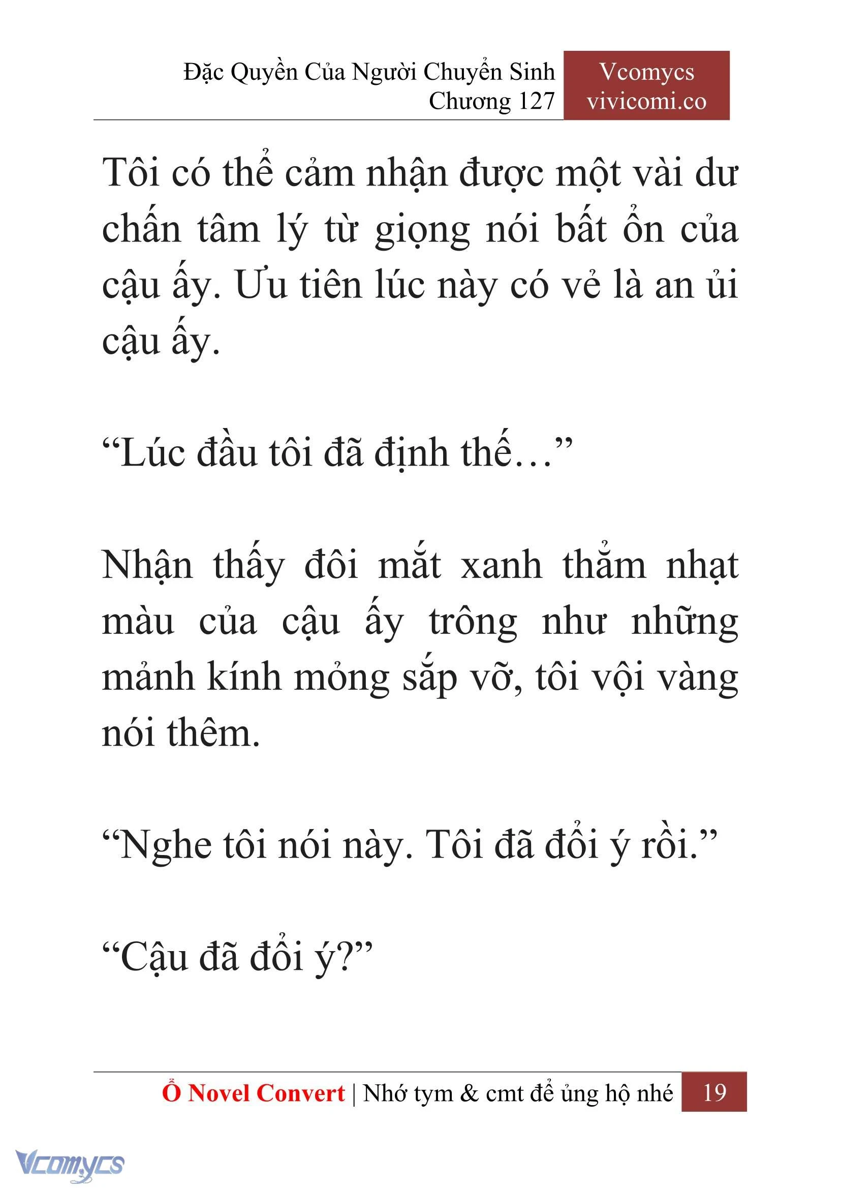 [Novel] Đặc Quyền Của Người Chuyển Sinh Chapter  127 - 21
