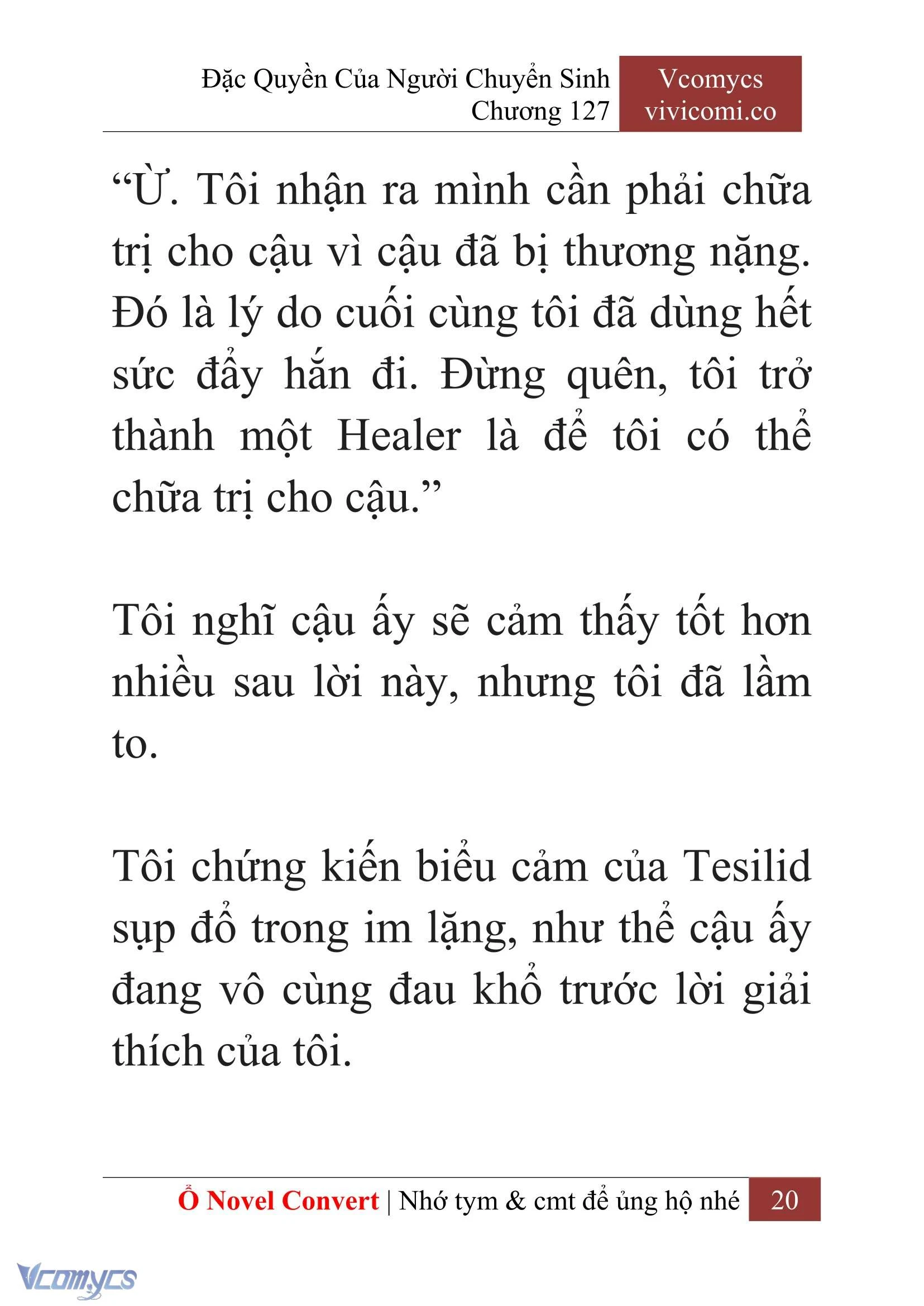 [Novel] Đặc Quyền Của Người Chuyển Sinh Chapter  127 - 22