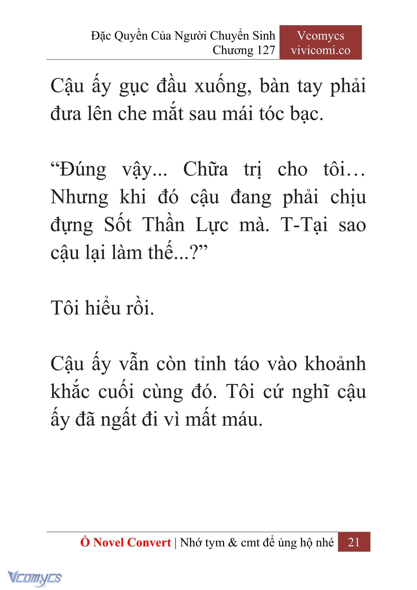 [Novel] Đặc Quyền Của Người Chuyển Sinh Chapter  127 - 23