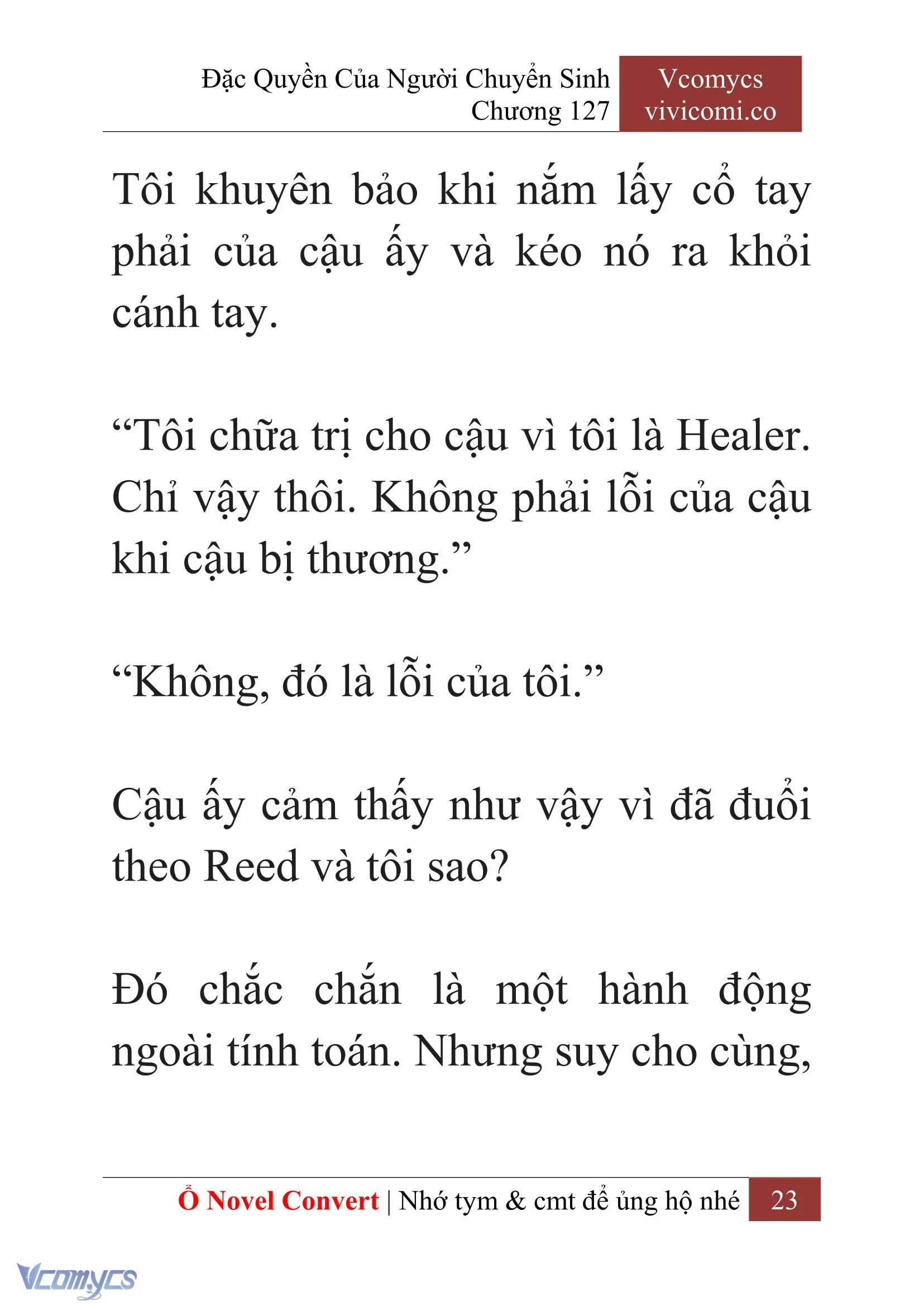 [Novel] Đặc Quyền Của Người Chuyển Sinh Chapter  127 - 25