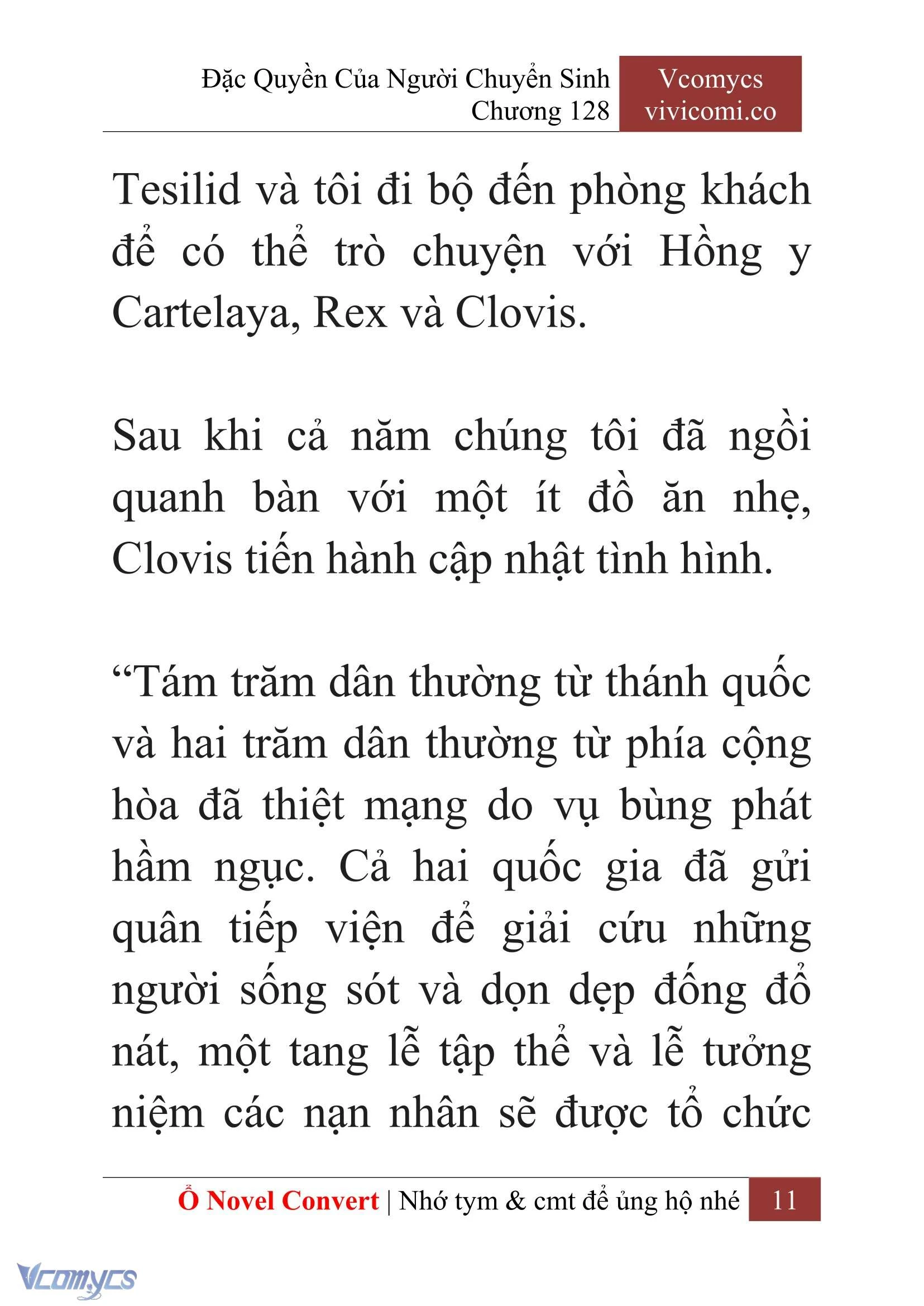 [Novel] Đặc Quyền Của Người Chuyển Sinh Chapter  128 - 13