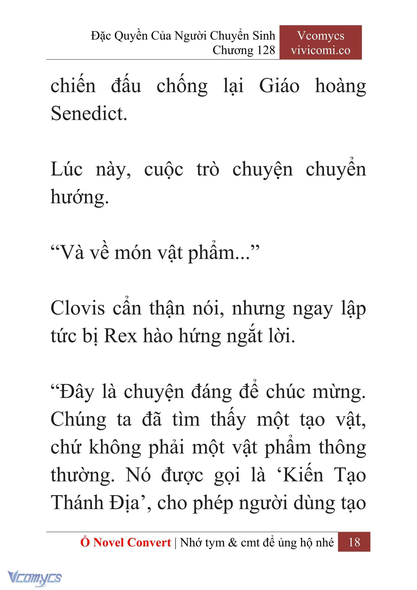[Novel] Đặc Quyền Của Người Chuyển Sinh Chapter  128 - 20