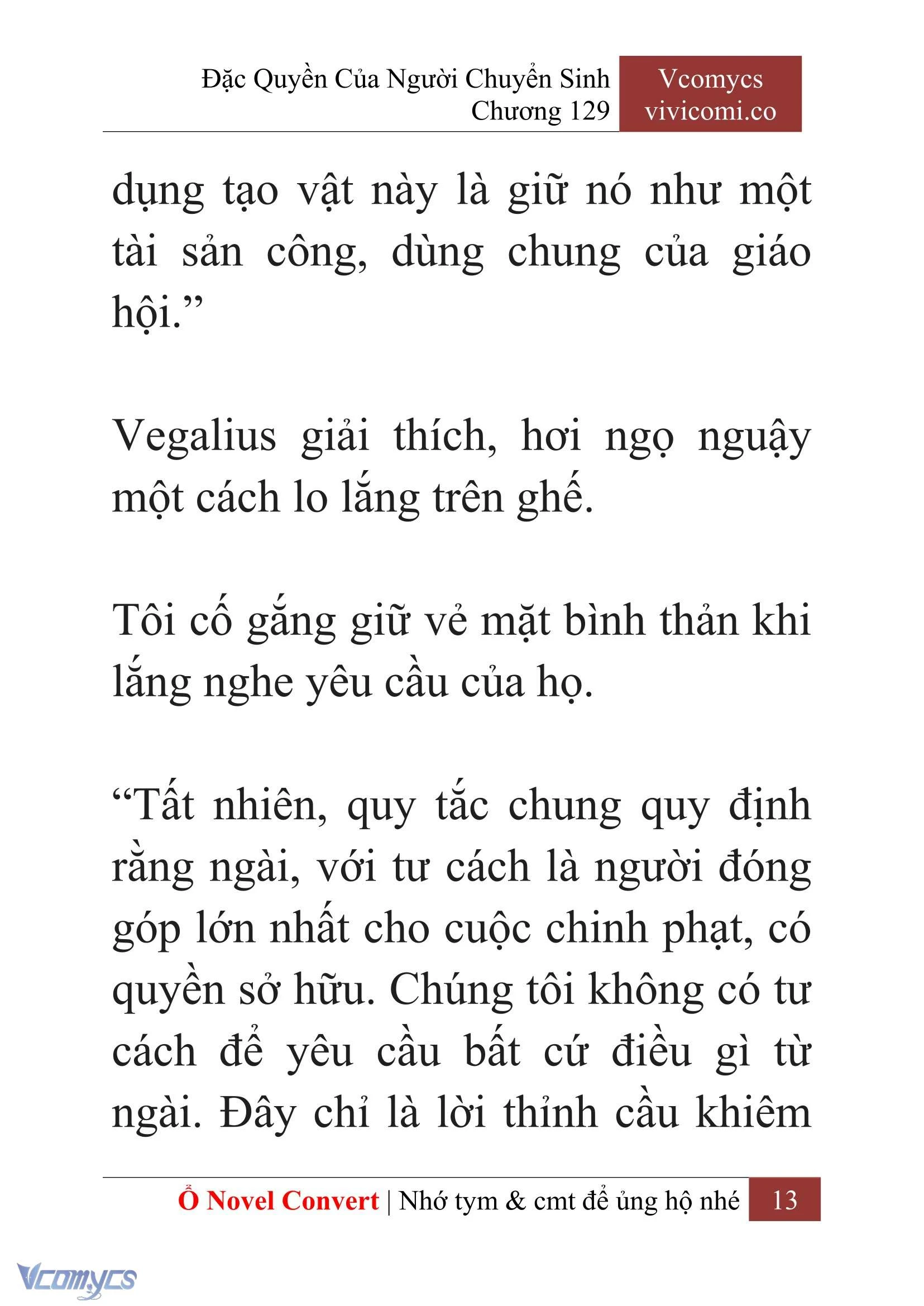 [Novel] Đặc Quyền Của Người Chuyển Sinh Chapter  129 - 15