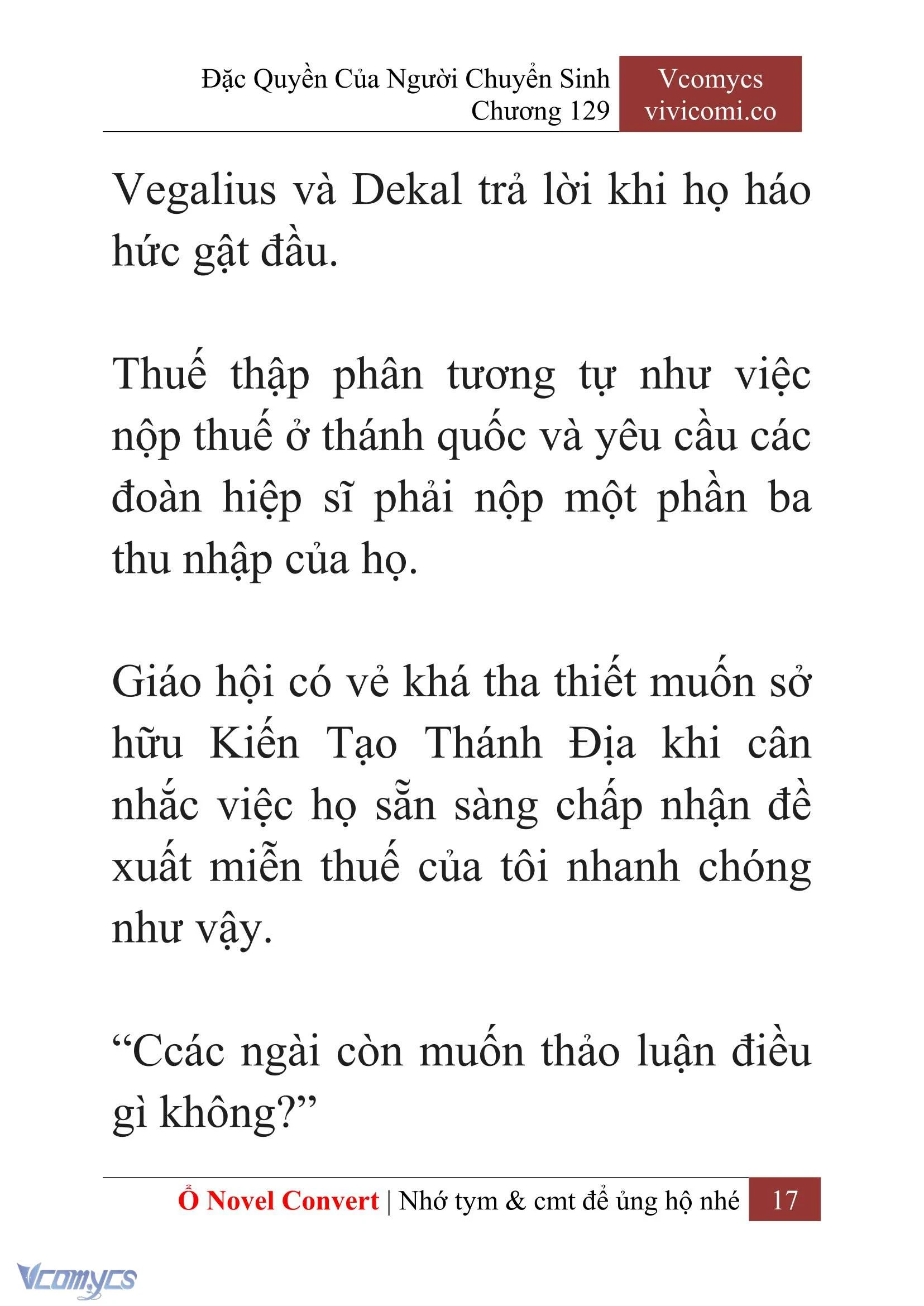[Novel] Đặc Quyền Của Người Chuyển Sinh Chapter  129 - 19